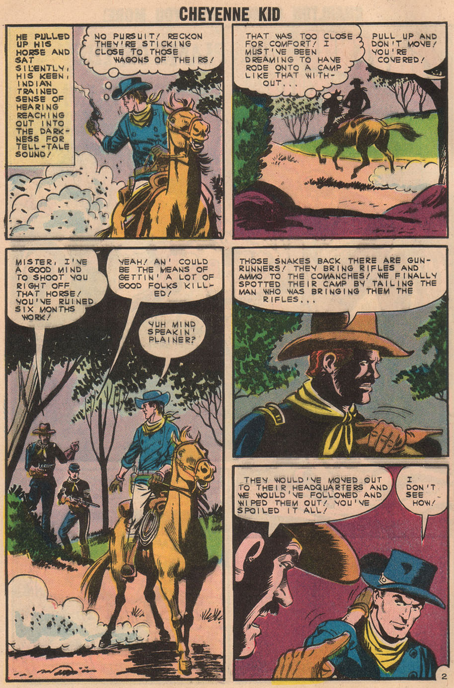 Read online Cheyenne Kid comic -  Issue #37 - 4