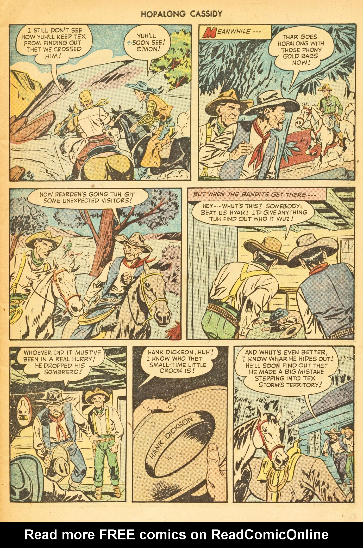 Read online Hopalong Cassidy comic -  Issue #30 - 7