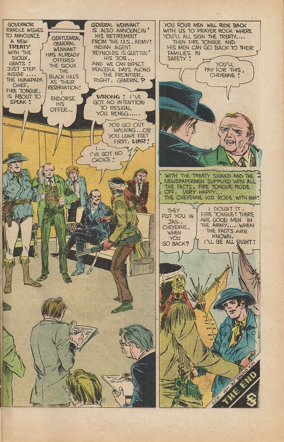 Read online Cheyenne Kid comic -  Issue #90 - 13