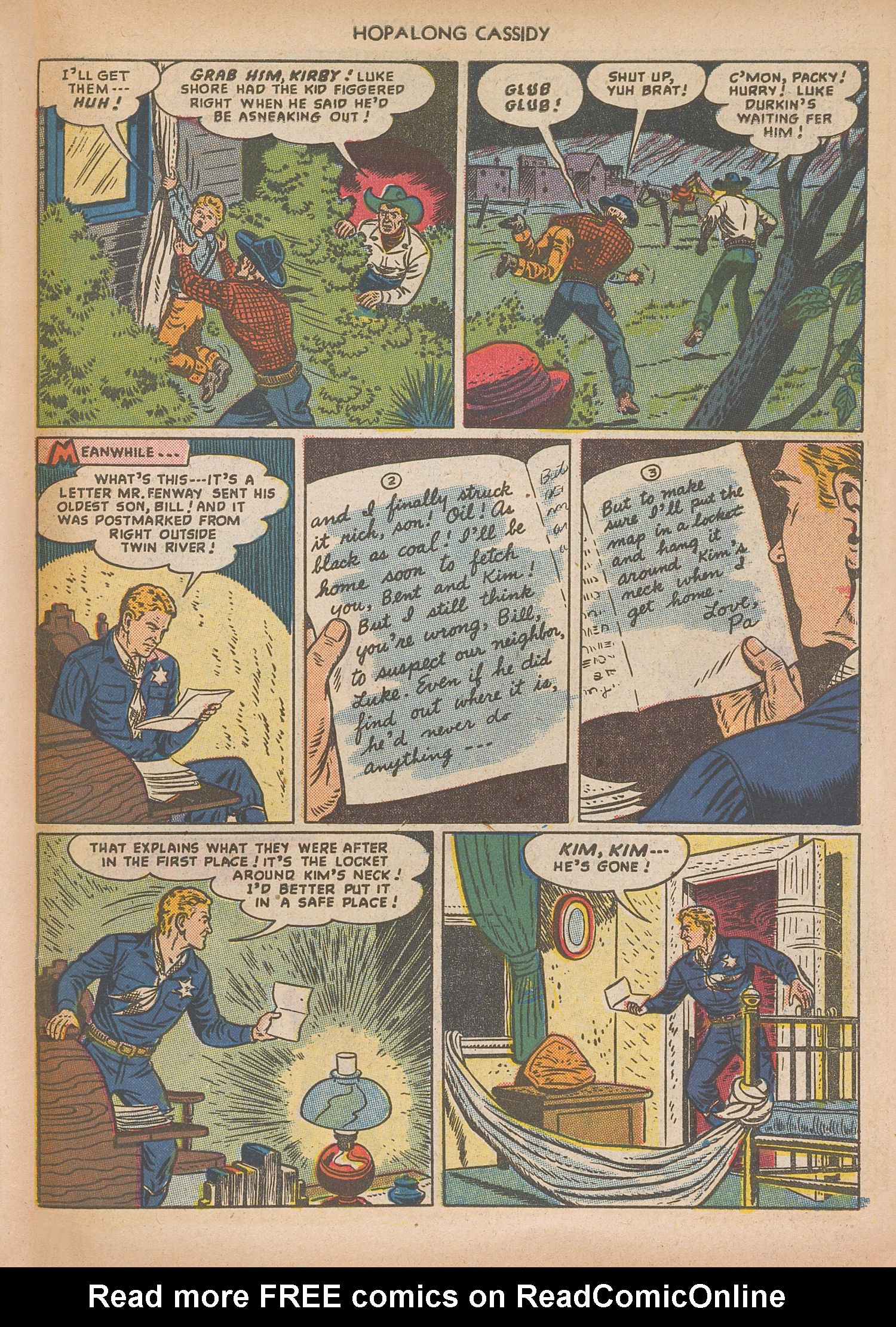 Read online Hopalong Cassidy comic -  Issue #35 - 47
