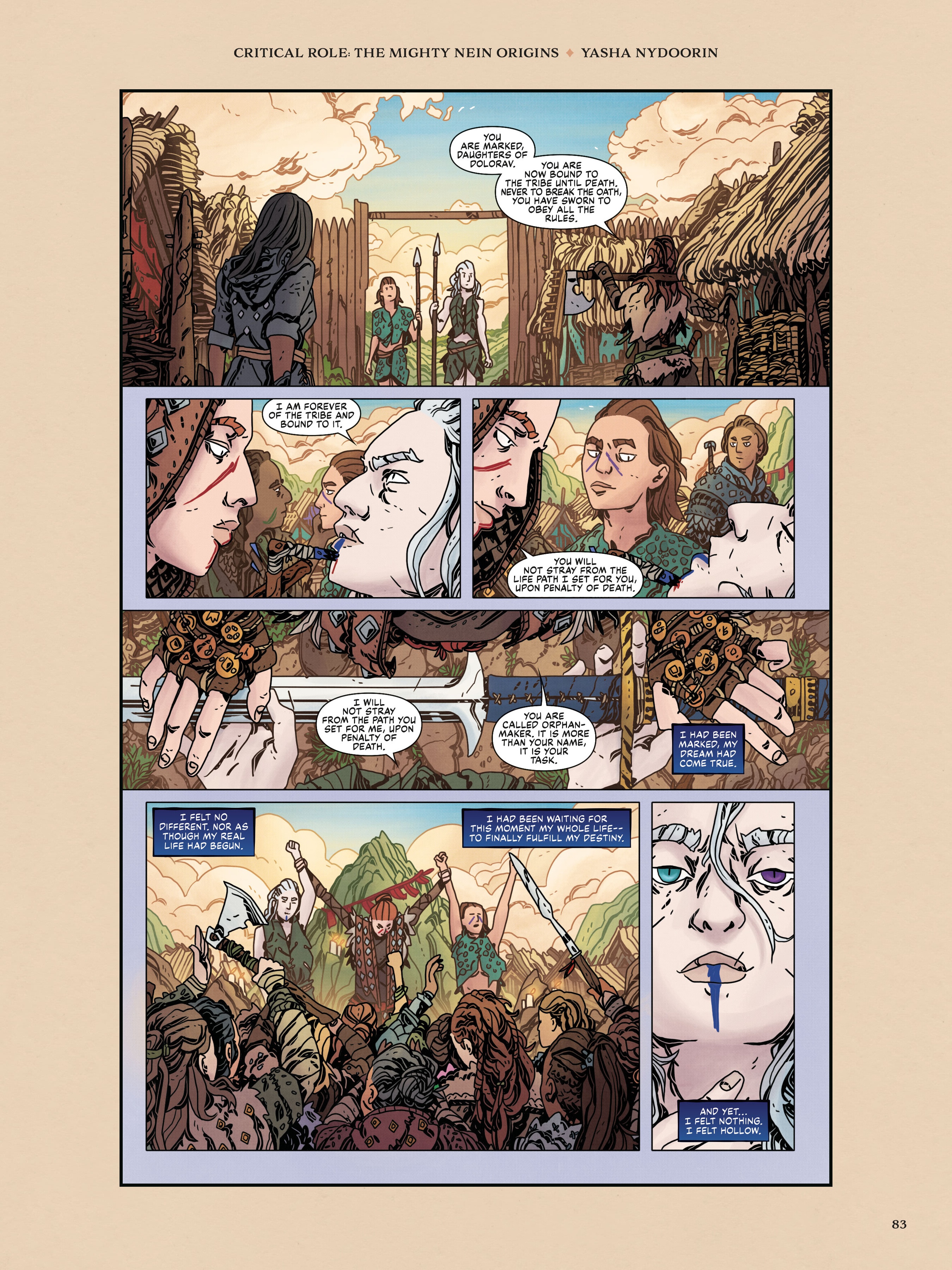 Read online Critical Role: The Mighty Nein Origins Library Edition comic -  Issue # TPB (Part 1) - 85