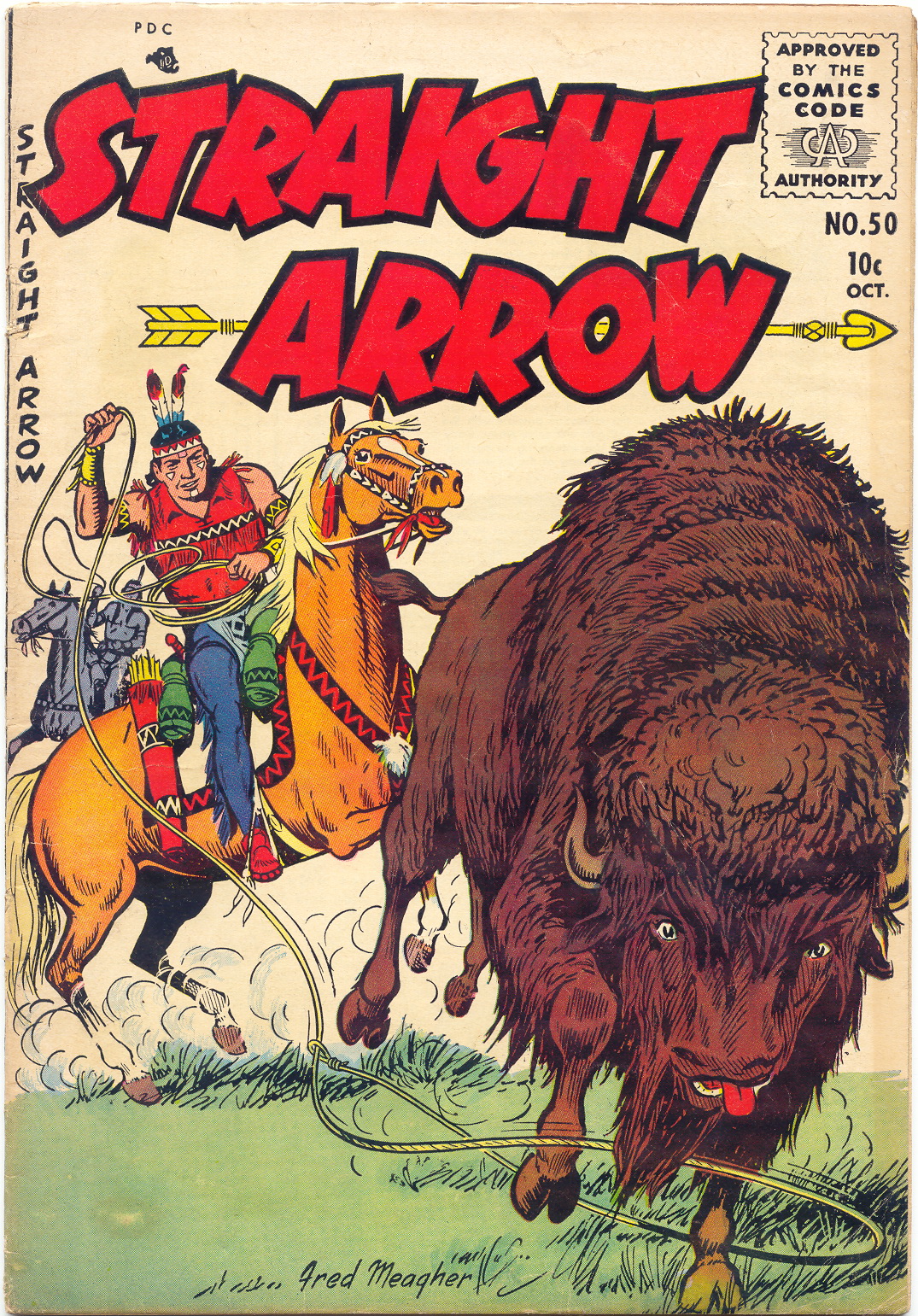 Read online Straight Arrow comic -  Issue #50 - 1