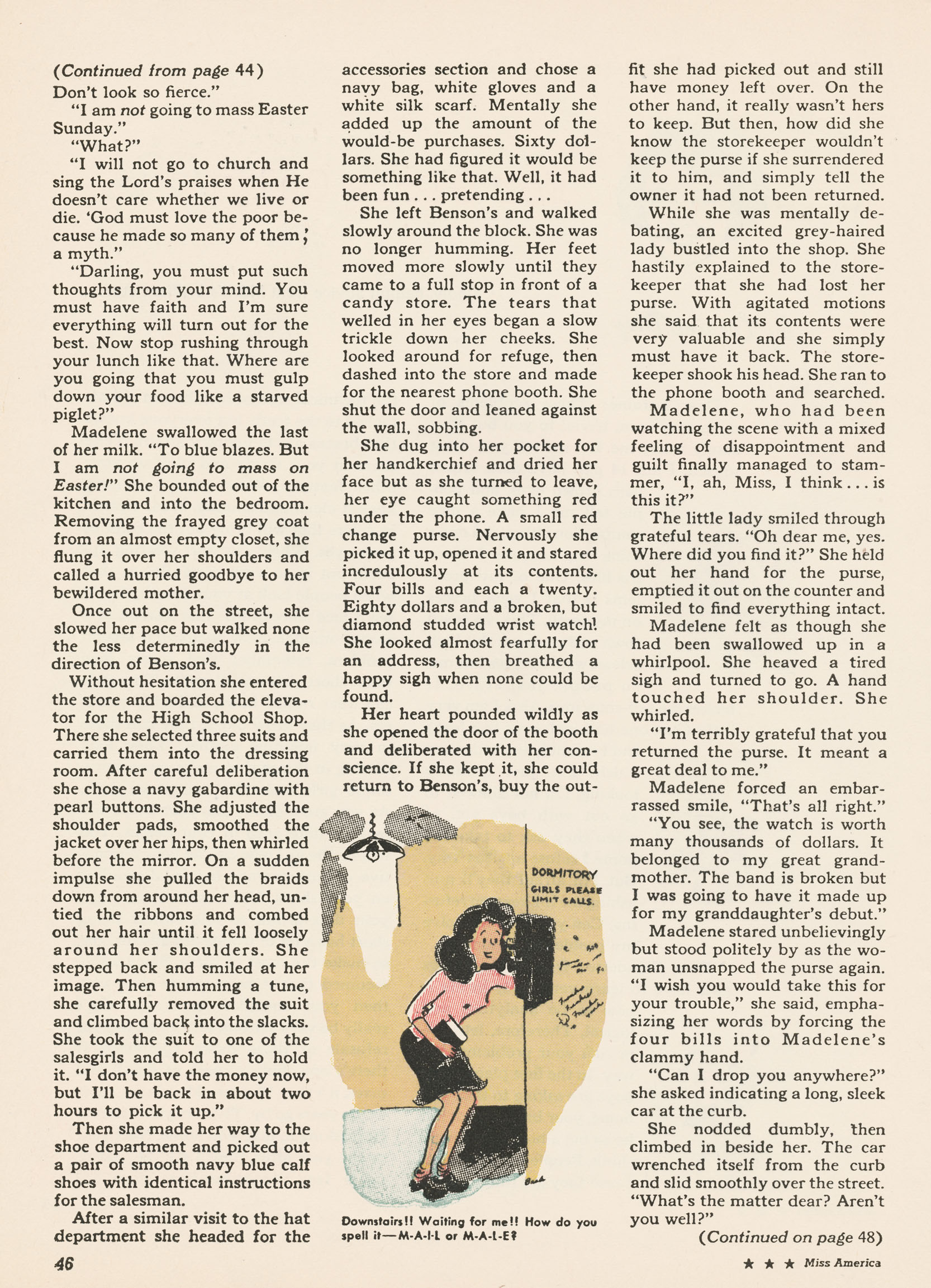 Read online Miss America Magazine comic -  Issue #18 - 39