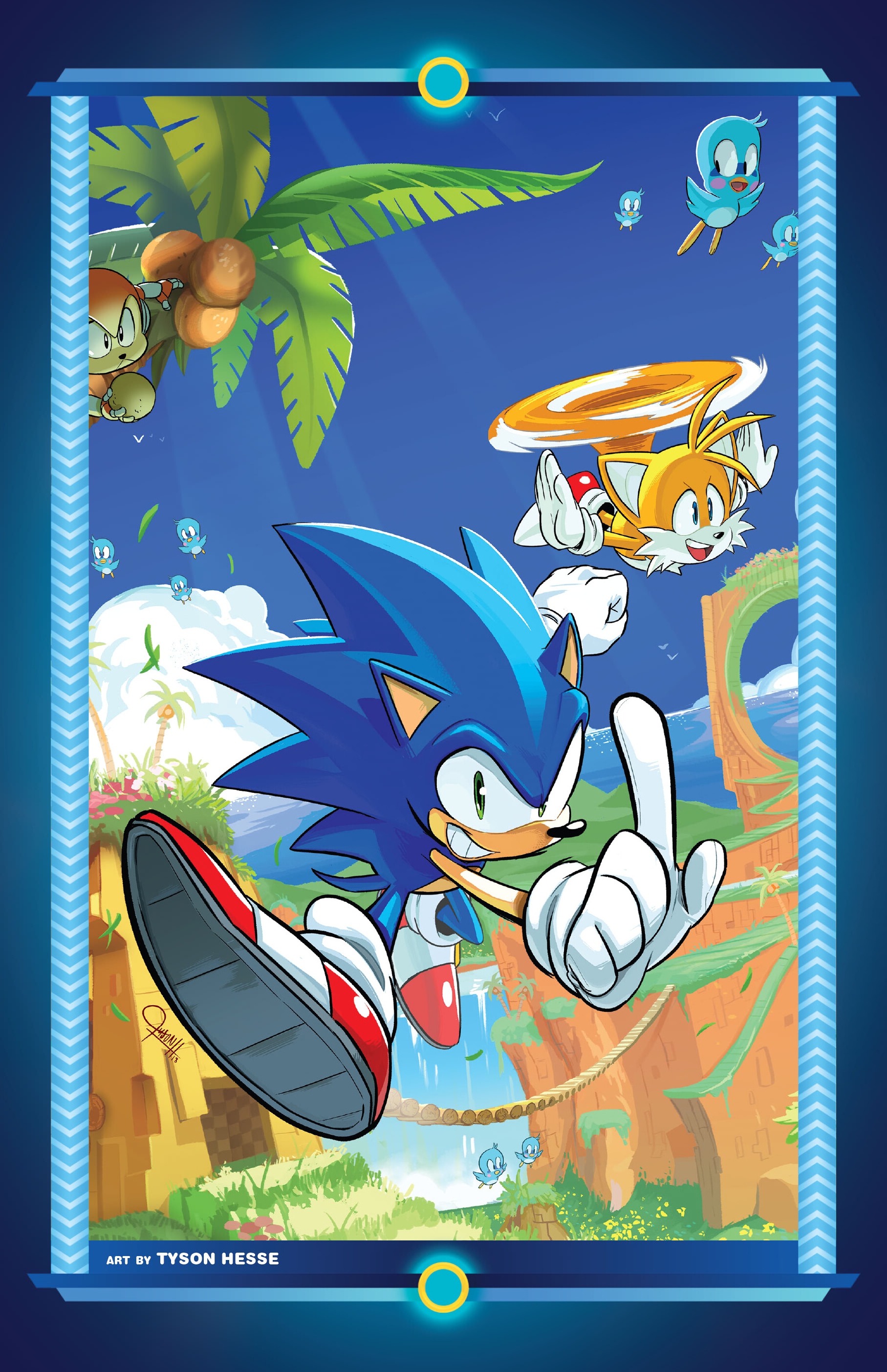 Read online Sonic the Hedgehog: Sonic & Tails: Best Buds Forever comic -  Issue # TPB - 5