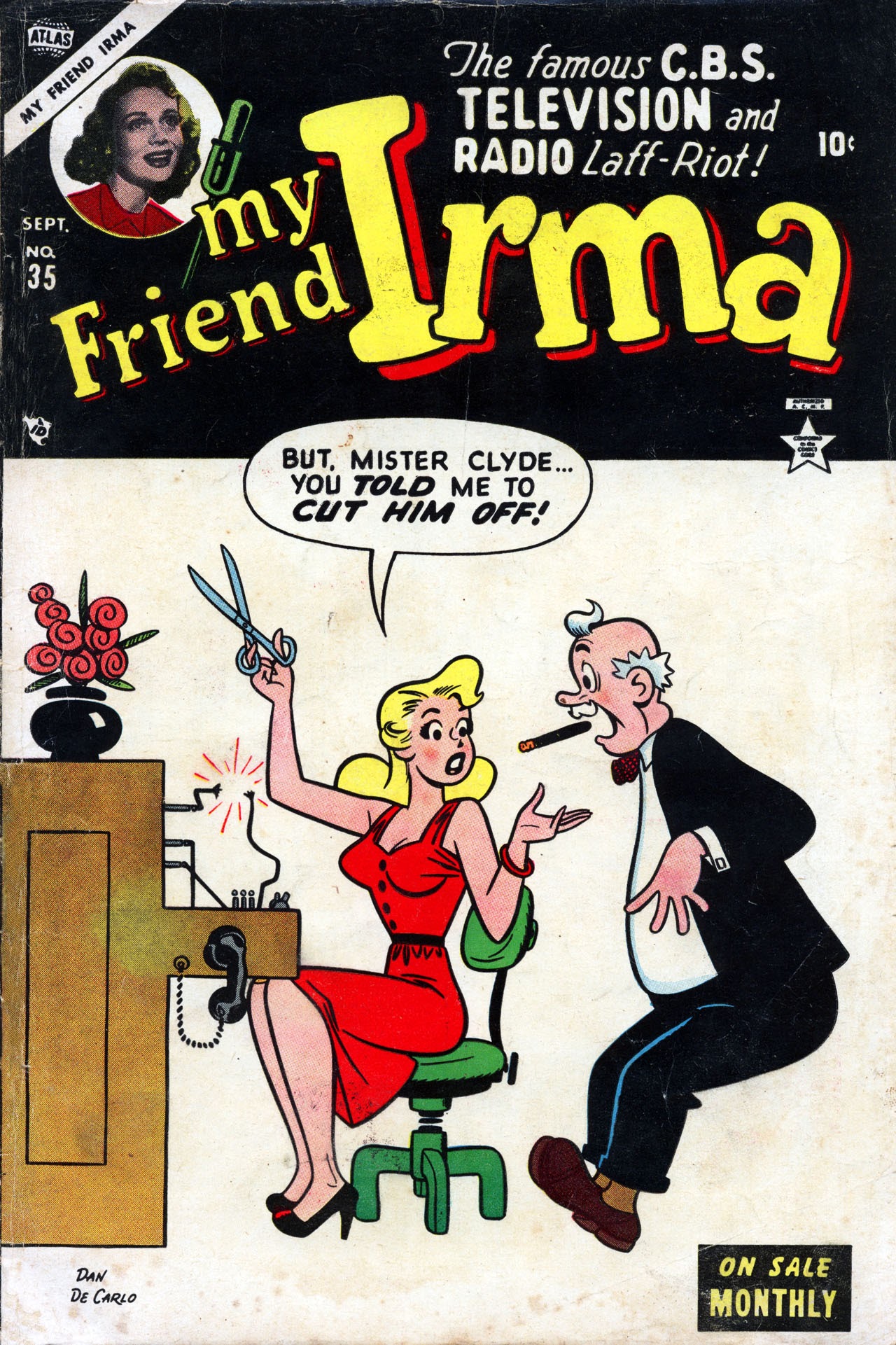 Read online My Friend Irma comic -  Issue #35 - 1