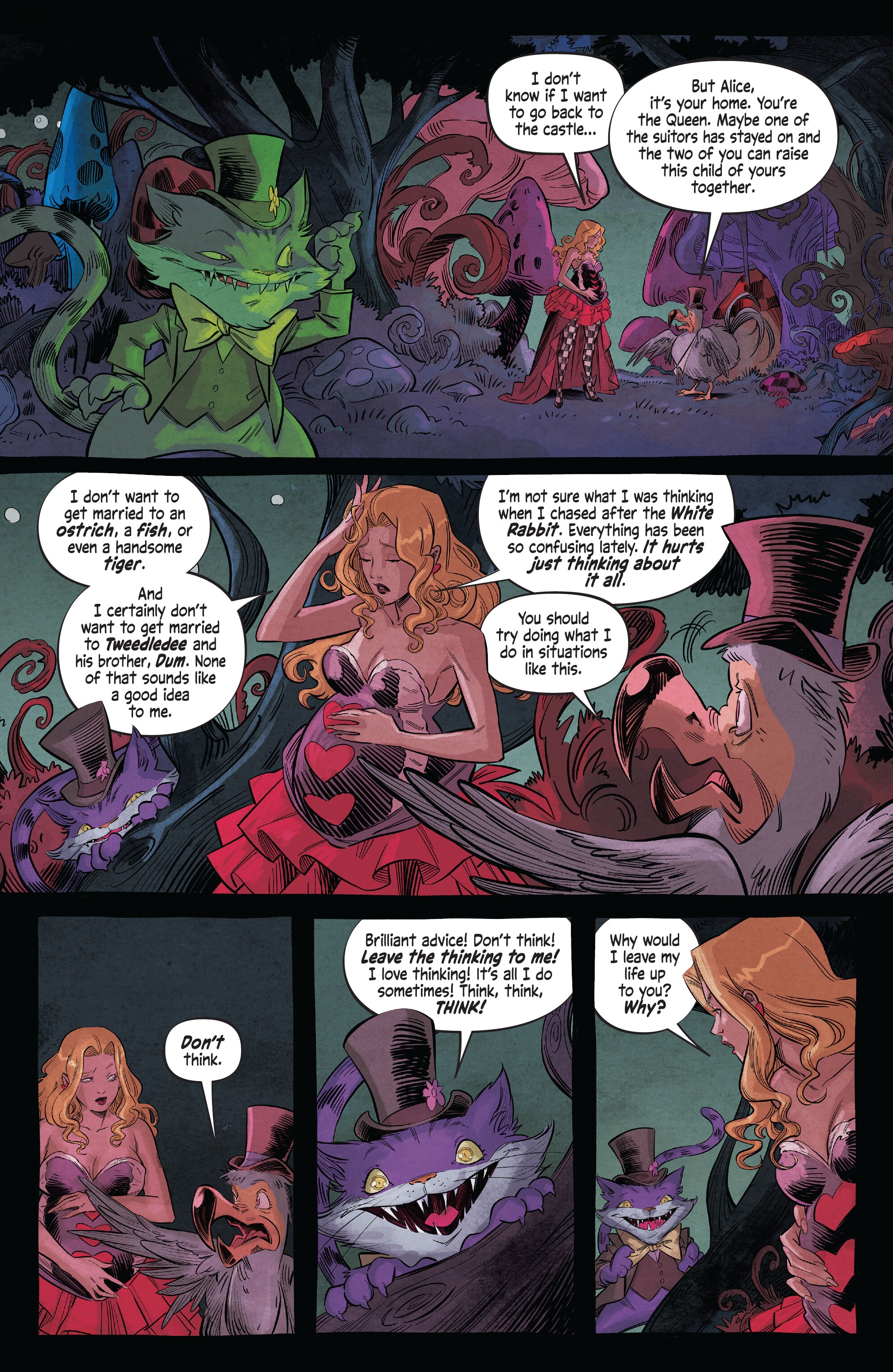 Read online Alice Never After comic -  Issue #5 - 11