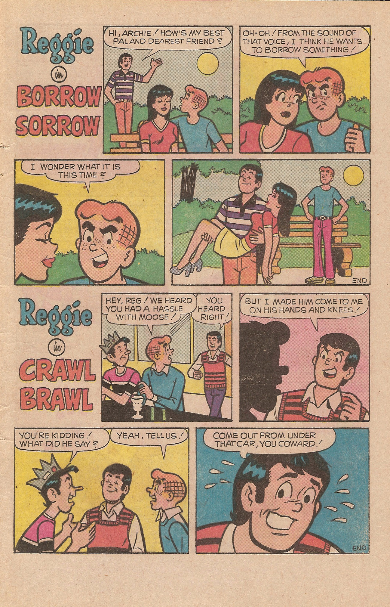 Read online Reggie's Wise Guy Jokes comic -  Issue #36 - 5