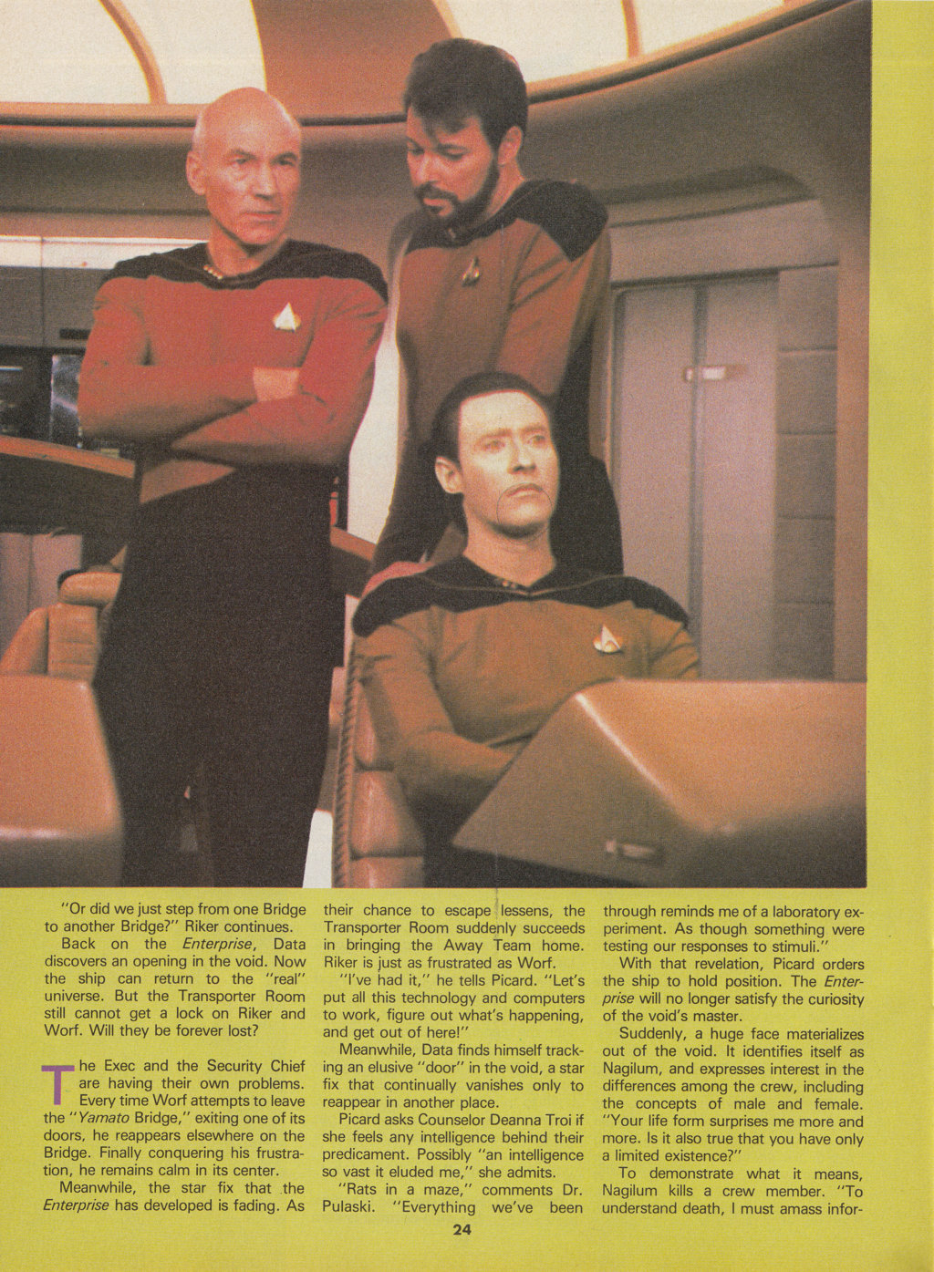 Read online Star Trek The Next Generation (1990) comic -  Issue #15 - 24