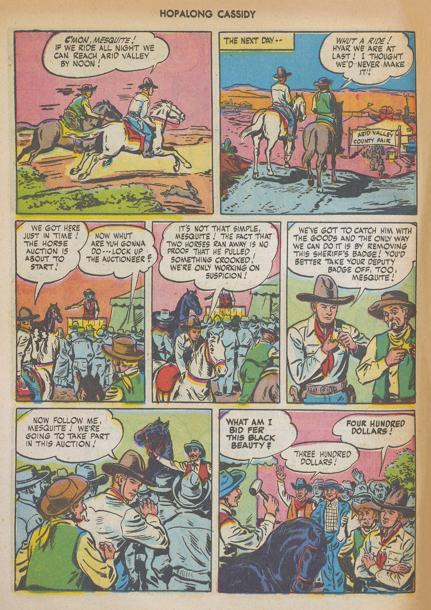 Read online Hopalong Cassidy comic -  Issue #7 - 18