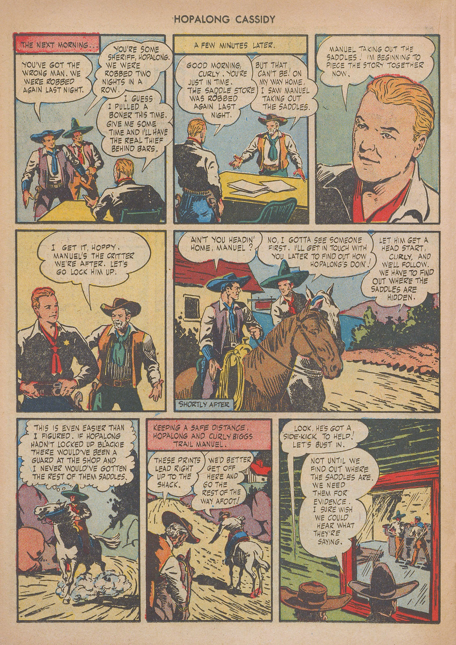 Read online Hopalong Cassidy comic -  Issue #2 - 38