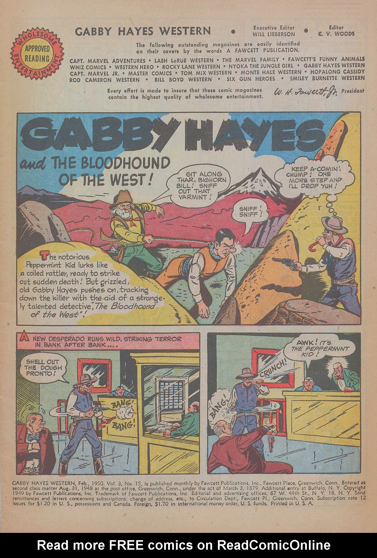 Read online Gabby Hayes Western comic -  Issue #15 - 3