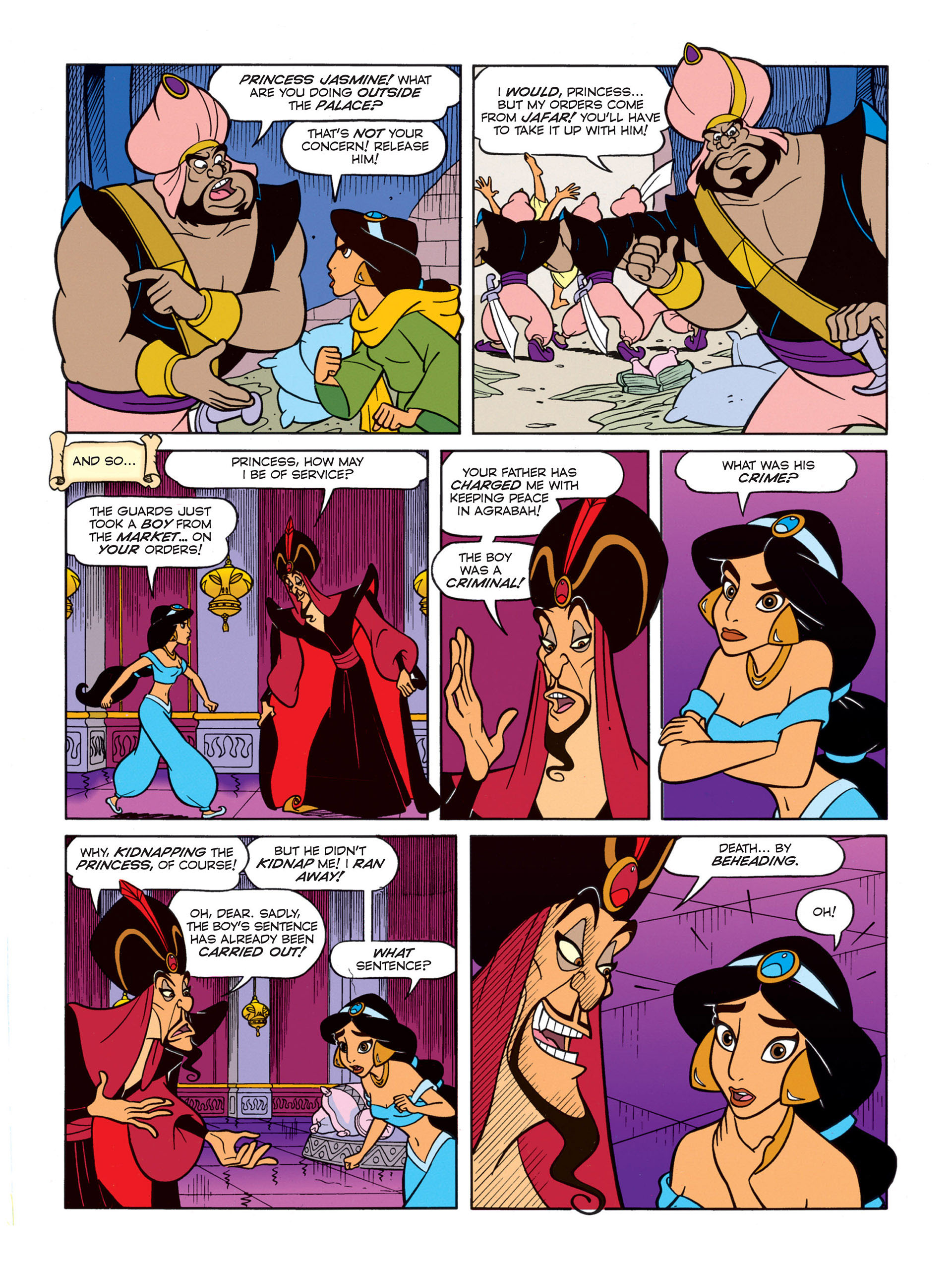 Read online Disney's Aladdin - The Official Movie Adaptation comic -  Issue # Full - 13