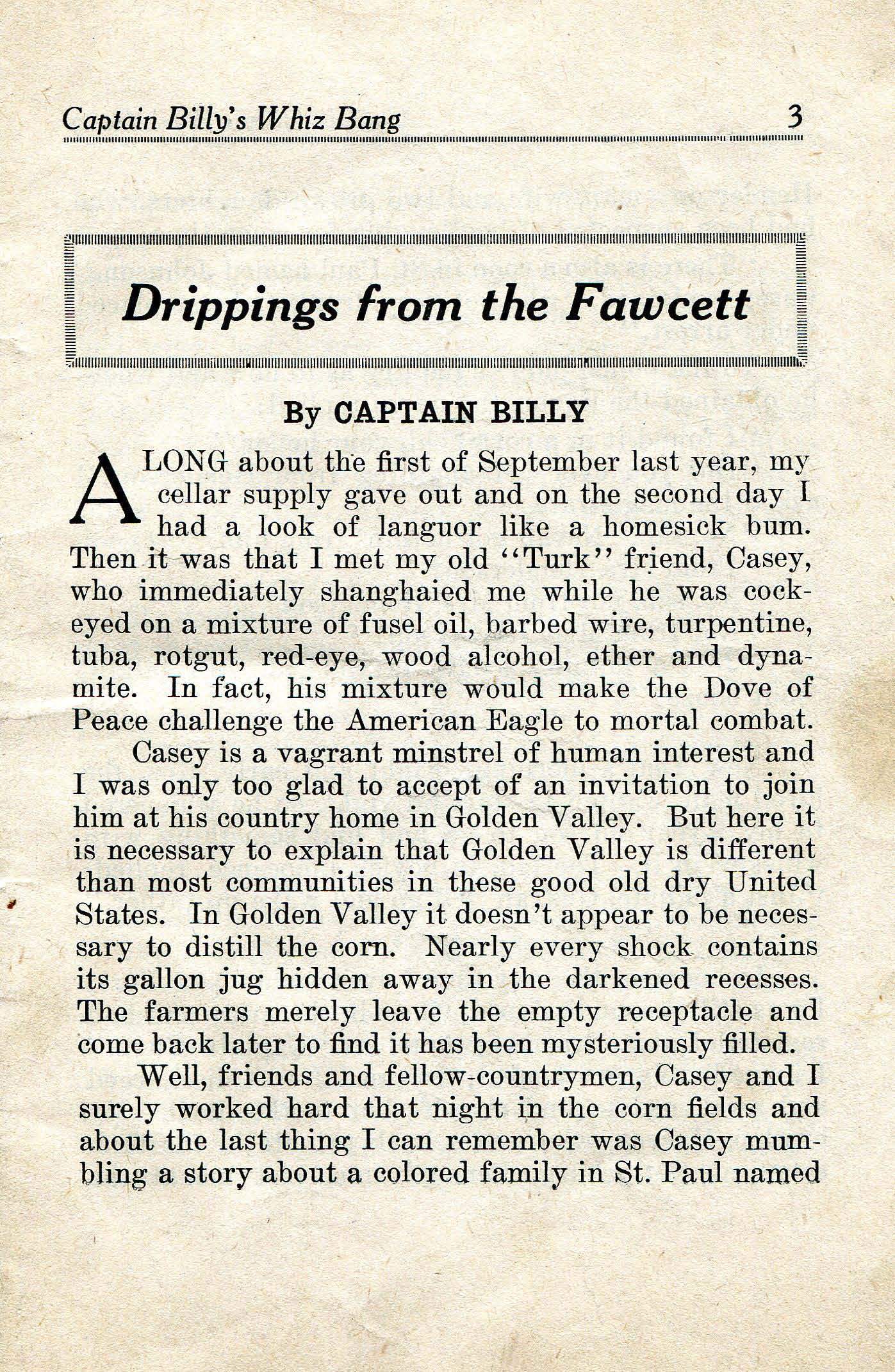 Read online Captain Billy's Whiz Bang comic -  Issue #17 - 5