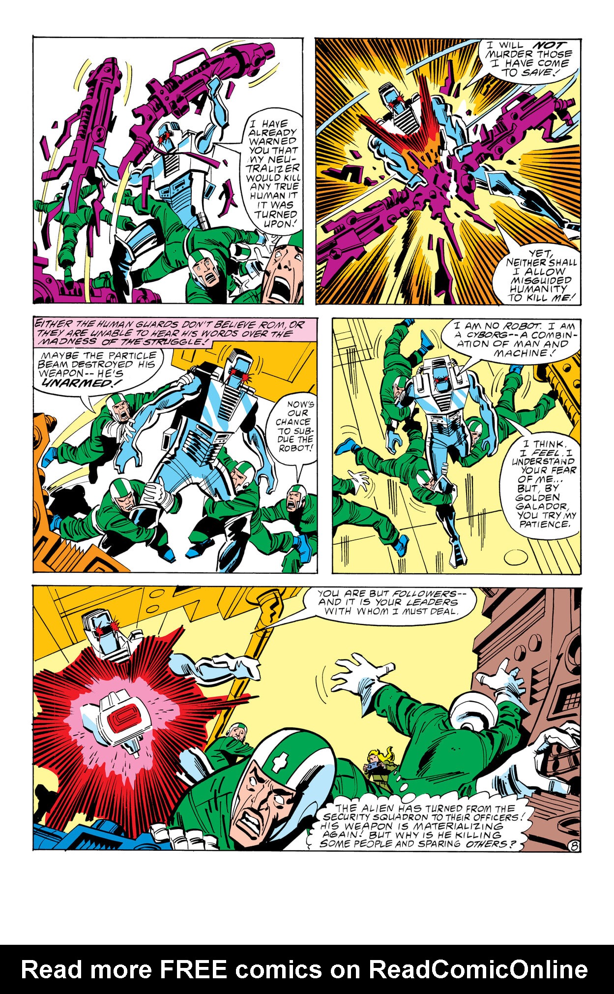 Read online Rom: The Original Marvel Years Omnibus comic -  Issue # TPB (Part 3) - 32