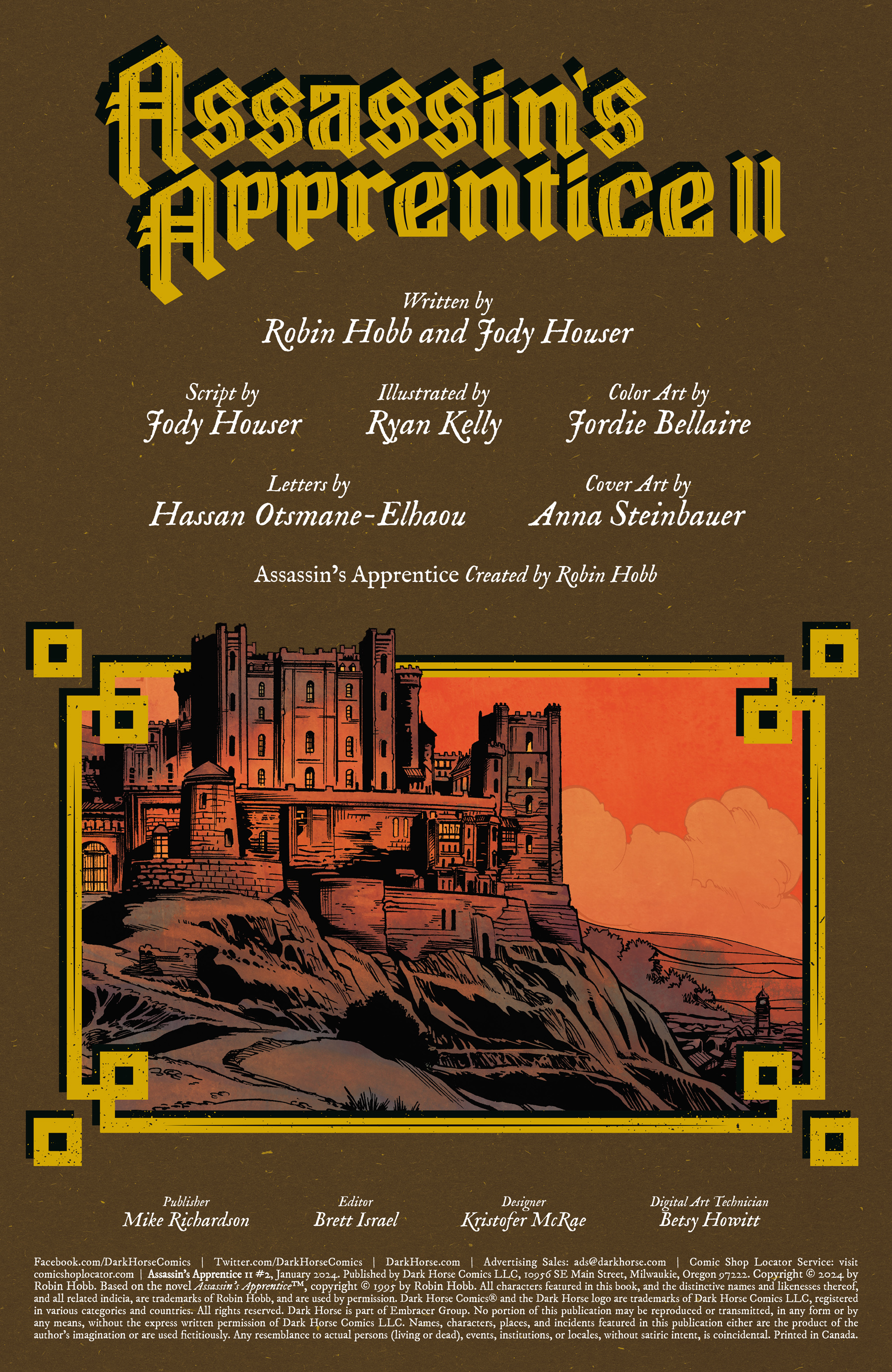 Read online Assassin's Apprentice II comic -  Issue #2 - 2