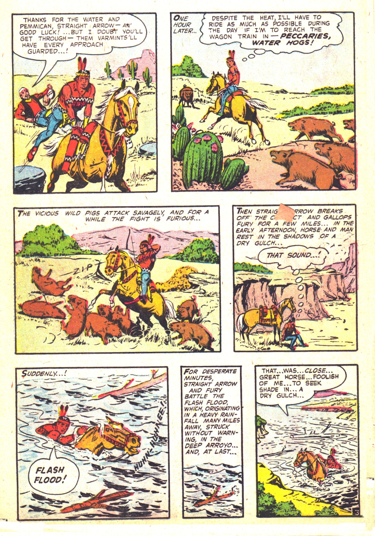 Read online Straight Arrow comic -  Issue #41 - 14