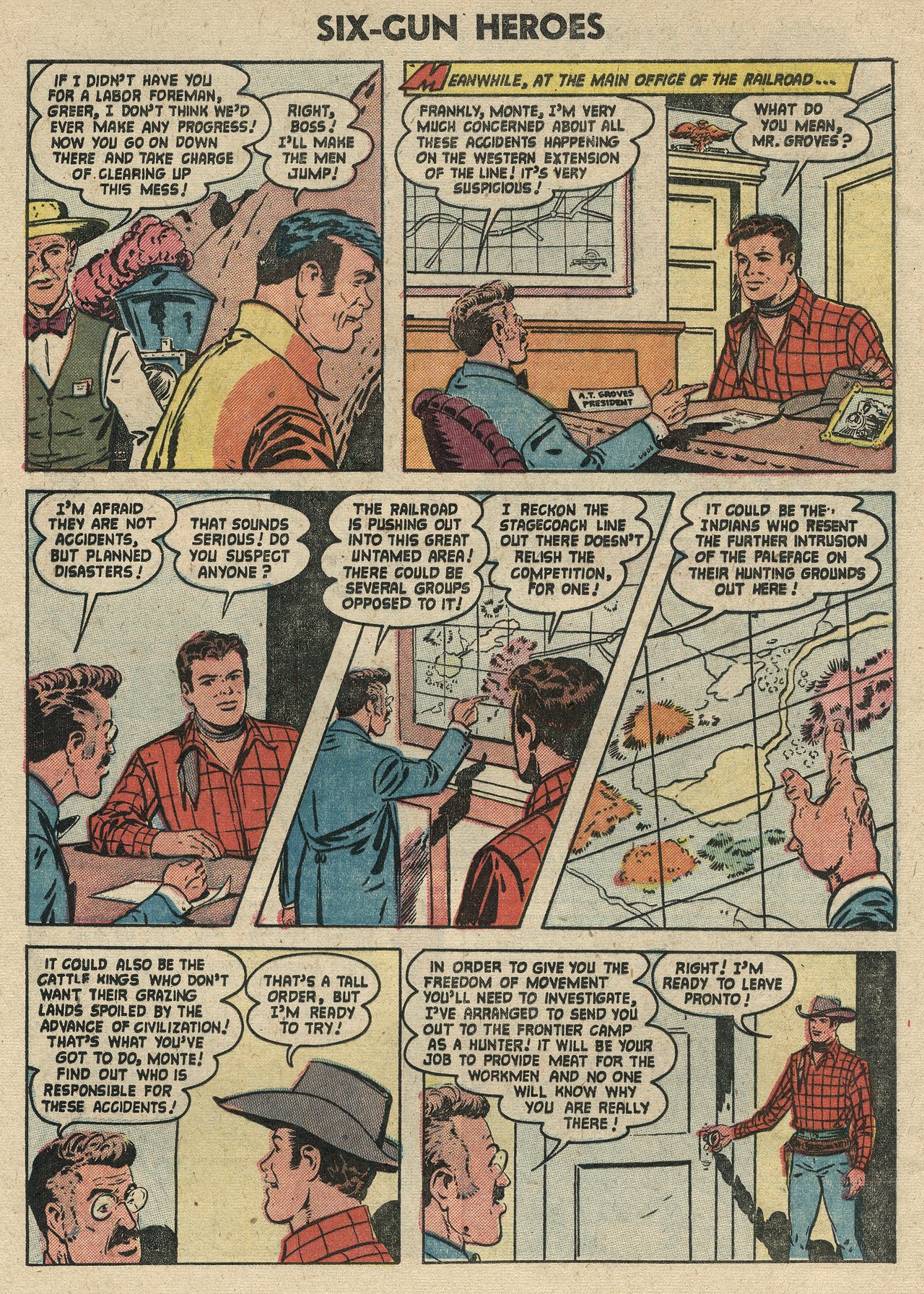 Read online Six-Gun Heroes comic -  Issue #25 - 4