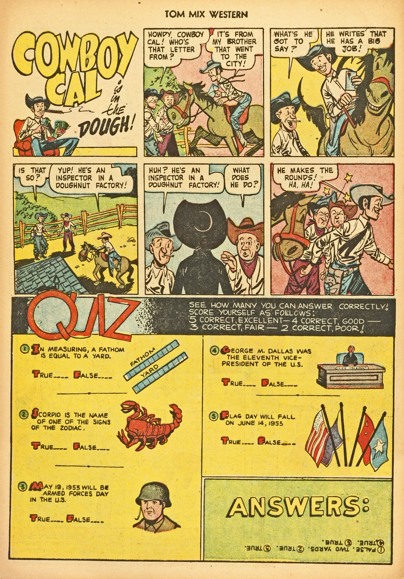 Read online Tom Mix Western (1948) comic -  Issue #59 - 10