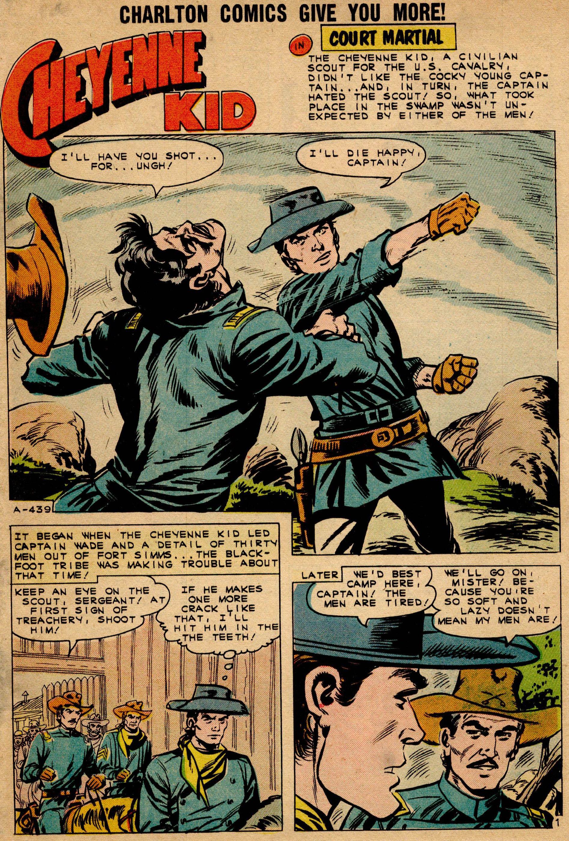 Read online Cheyenne Kid comic -  Issue #30 - 19