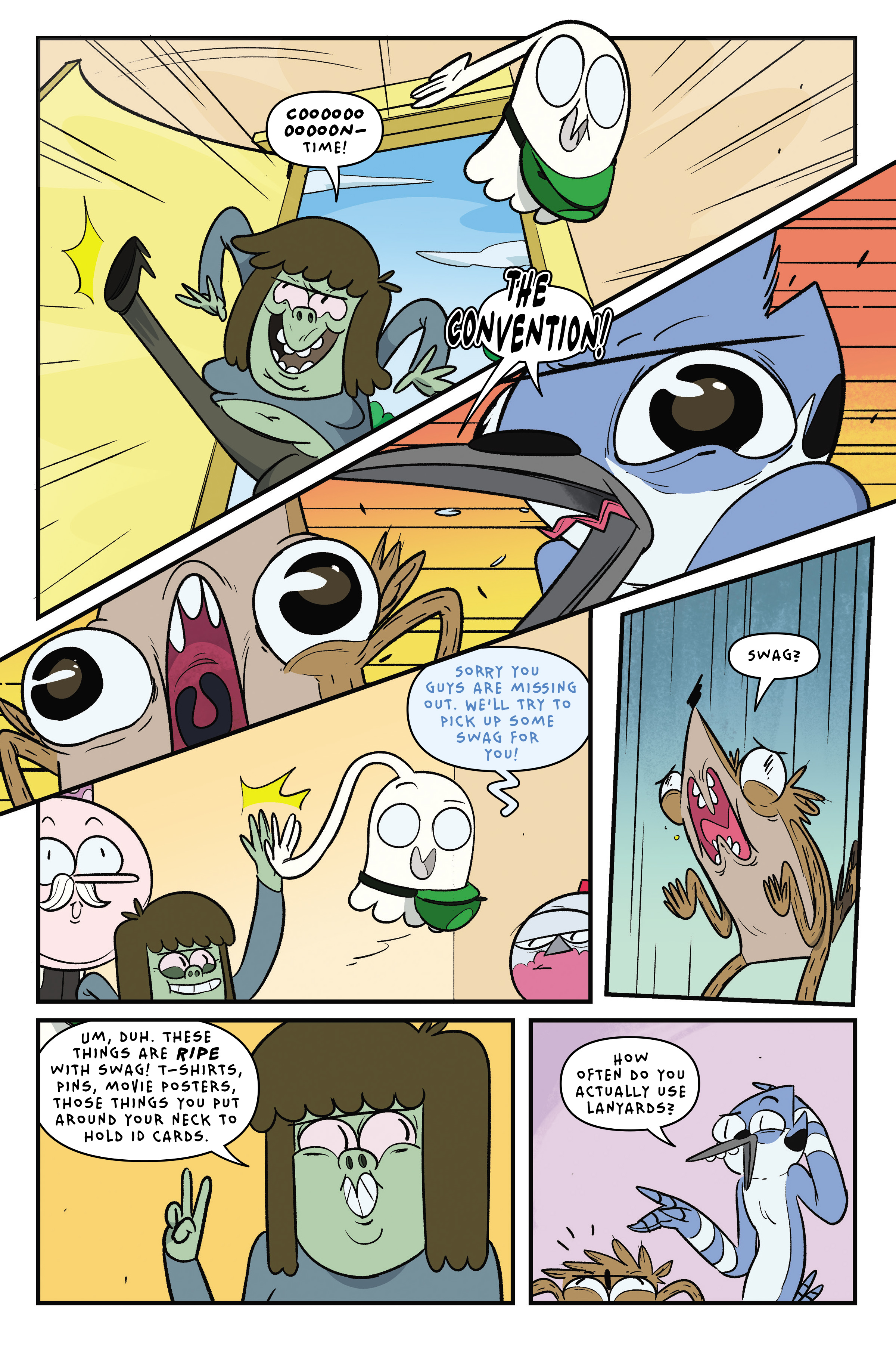 Read online Regular Show: Comic Conned comic -  Issue # TPB - 52