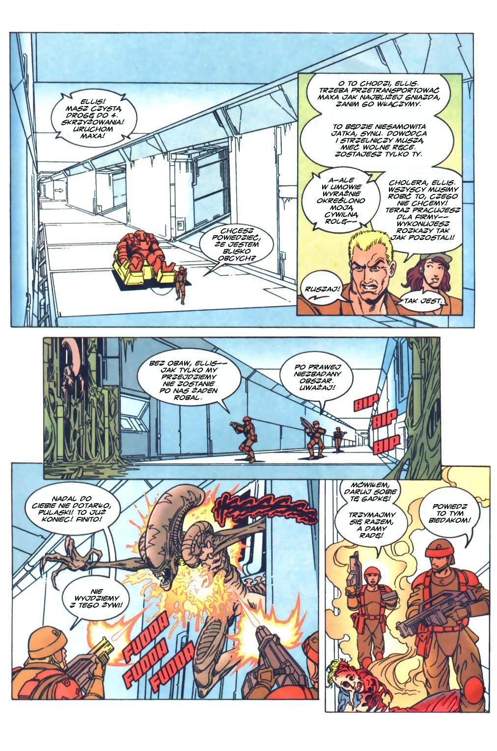 Read online Aliens: Berserker comic -  Issue #3 - 7