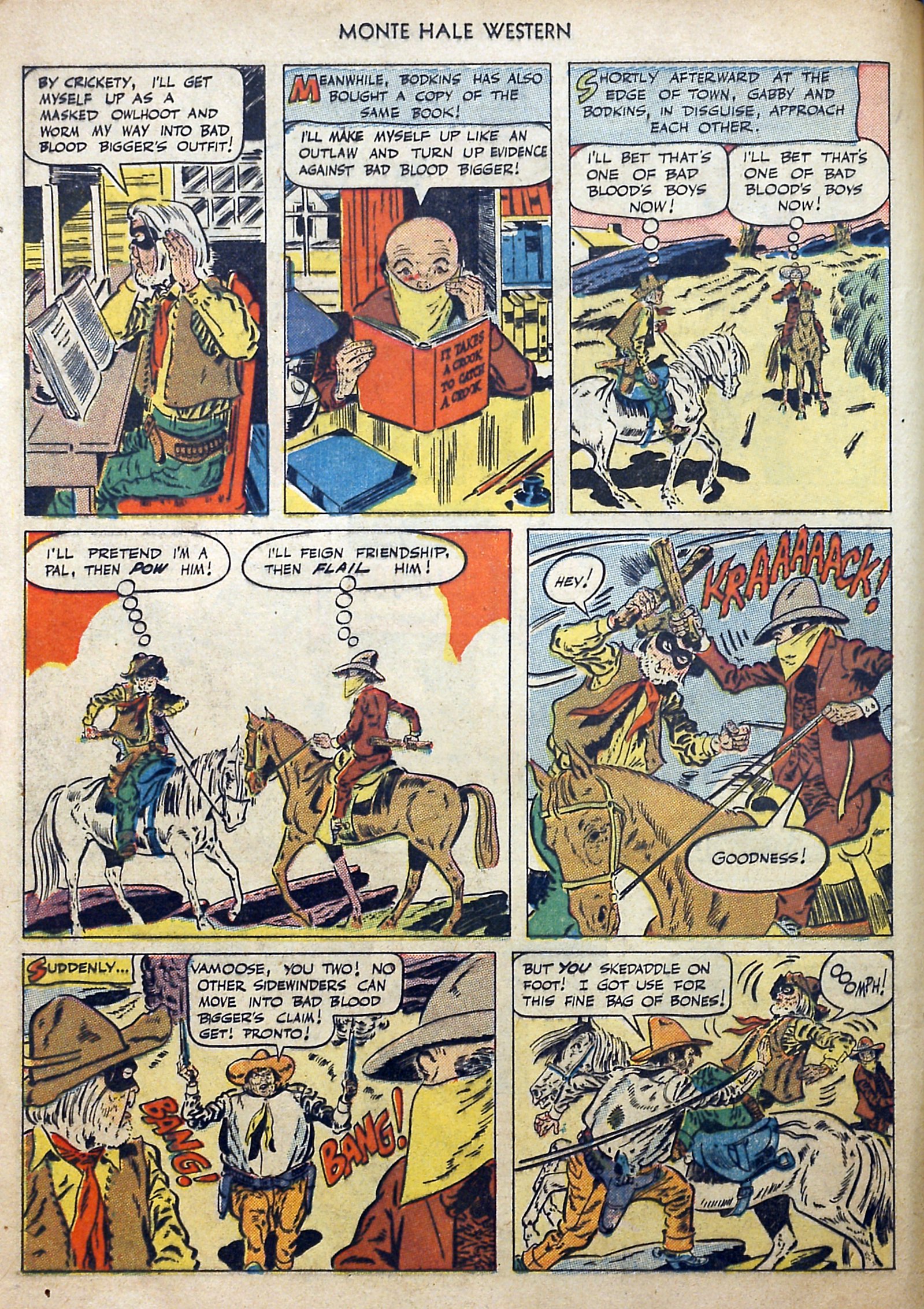 Read online Monte Hale Western comic -  Issue #46 - 16