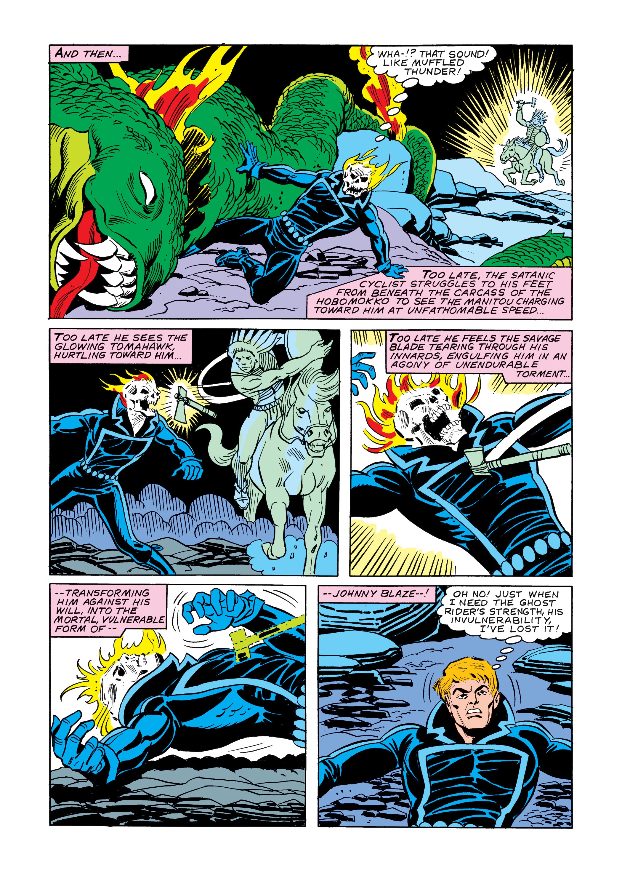 Read online Marvel Masterworks: Ghost Rider comic -  Issue # TPB 4 (Part 3) - 88