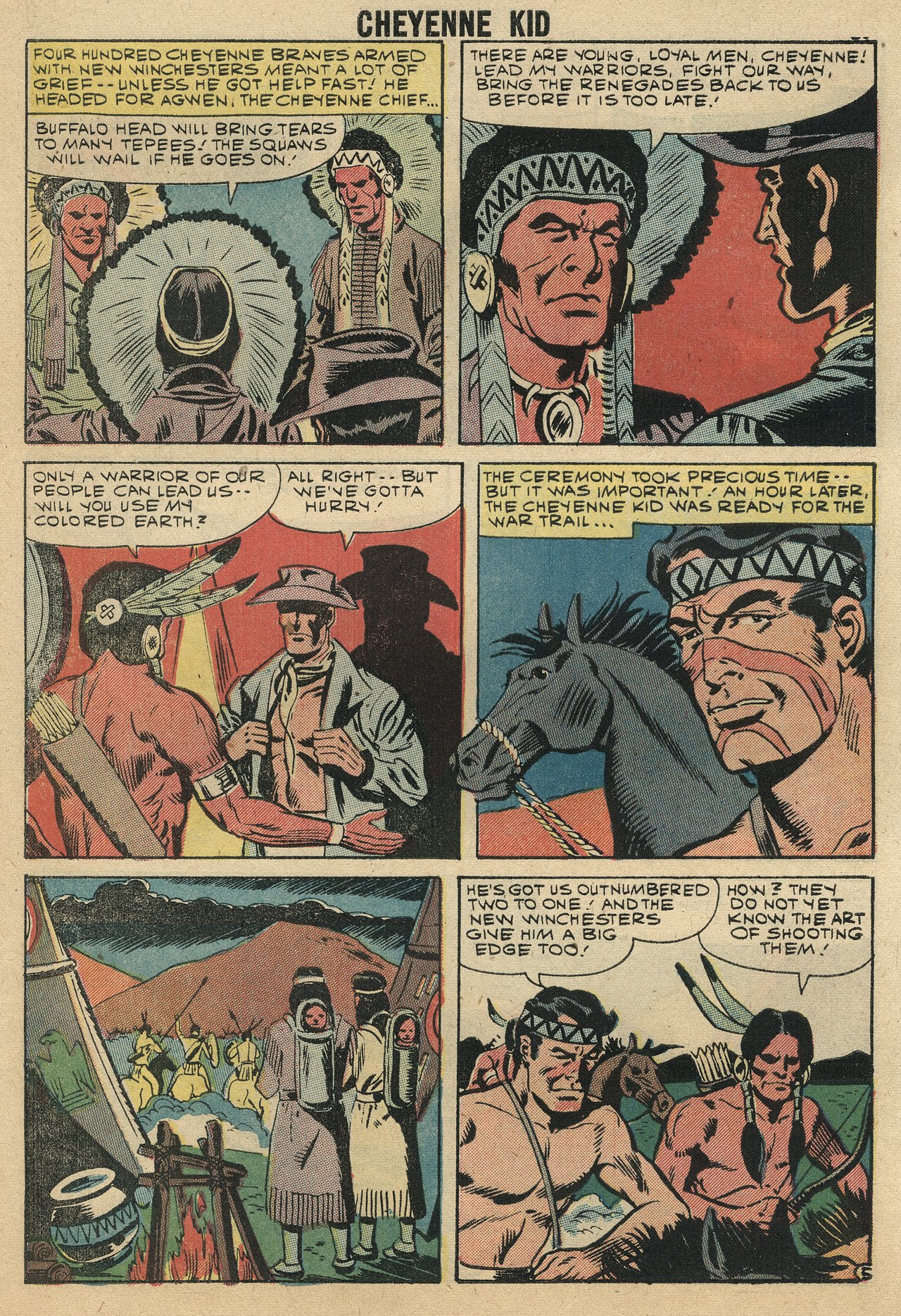 Read online Cheyenne Kid comic -  Issue #16 - 29