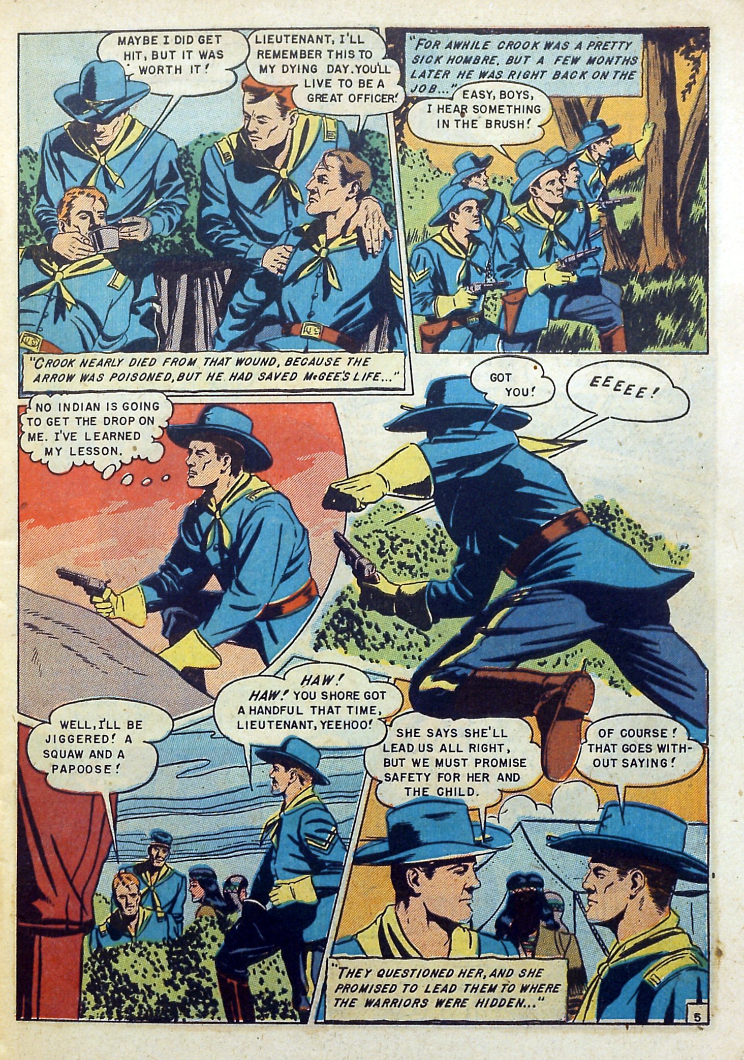 Read online Indian Fighter comic -  Issue #7 - 7