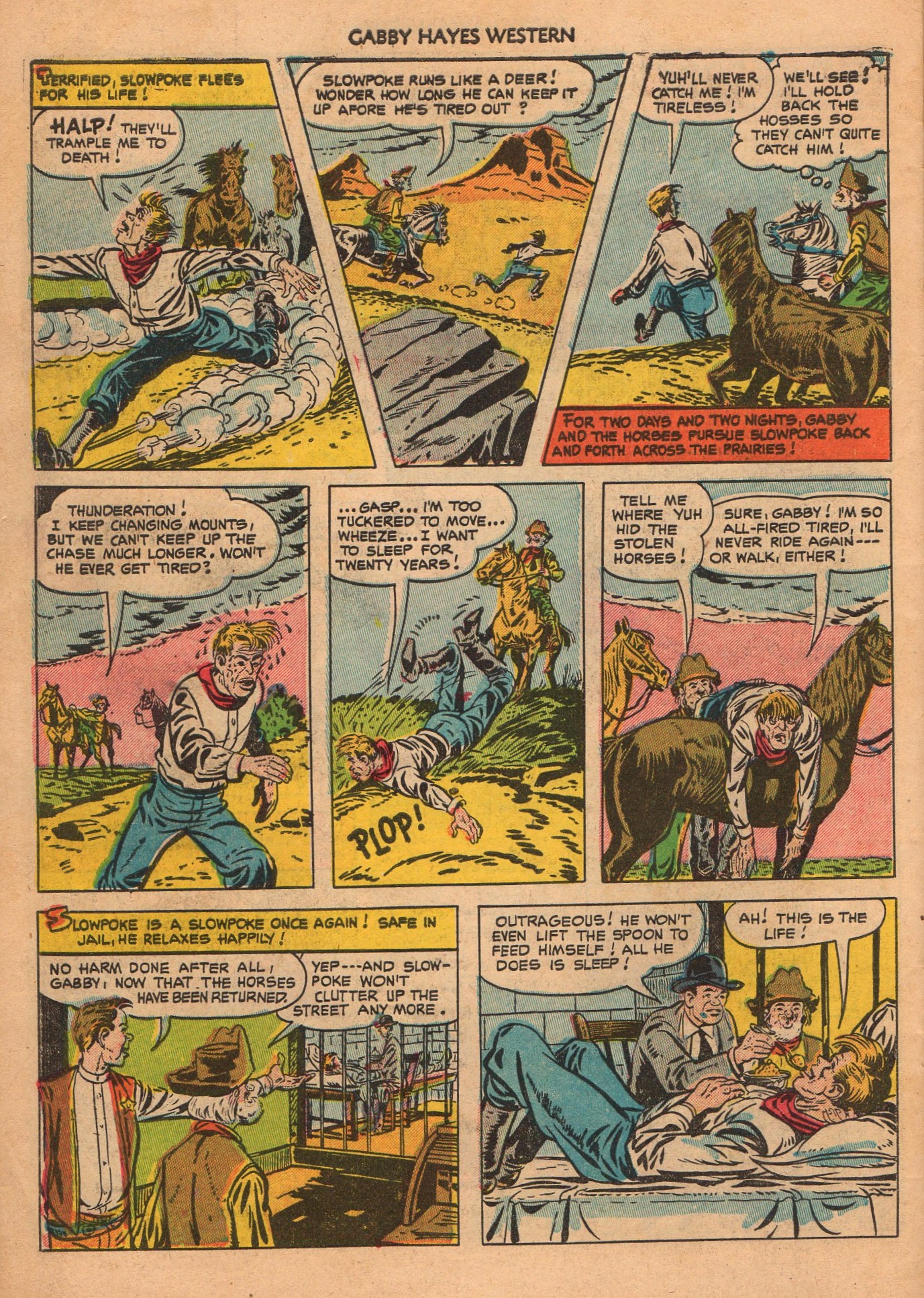 Read online Gabby Hayes Western comic -  Issue #48 - 34