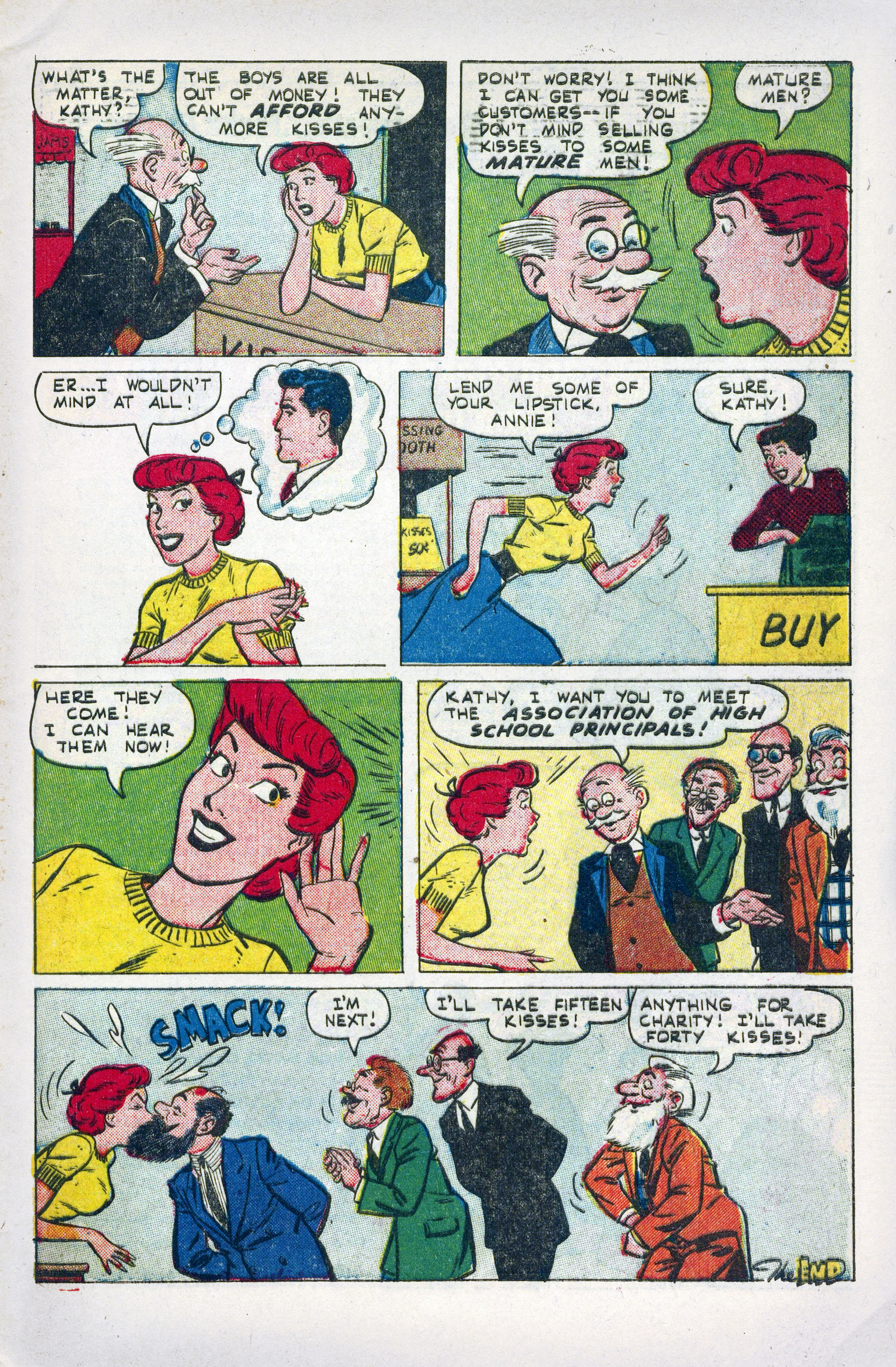 Read online Kathy (1949) comic -  Issue #12 - 33