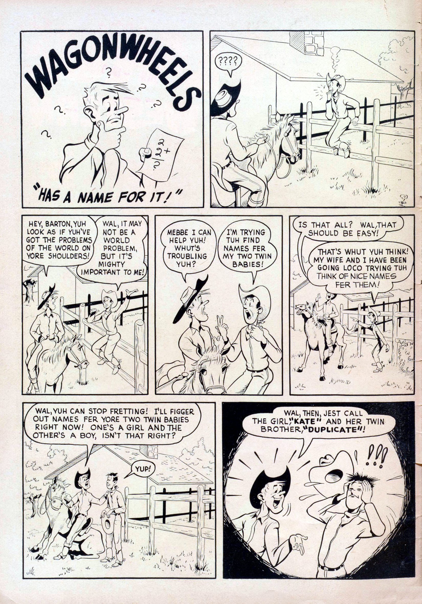 Read online Lash Larue Western (1949) comic -  Issue #4 - 2