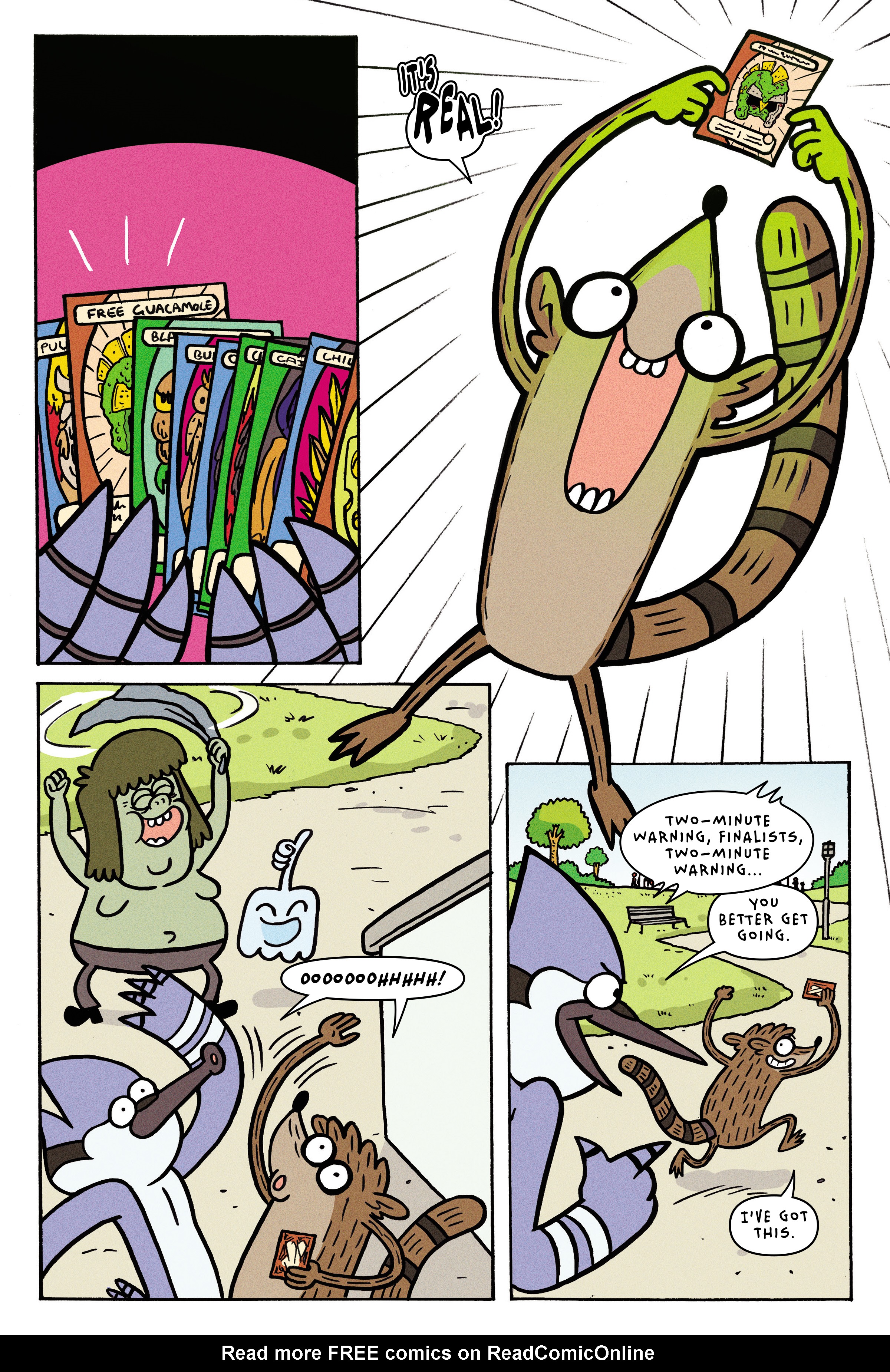 Read online Regular Show: The Meatening comic -  Issue # TPB - 112