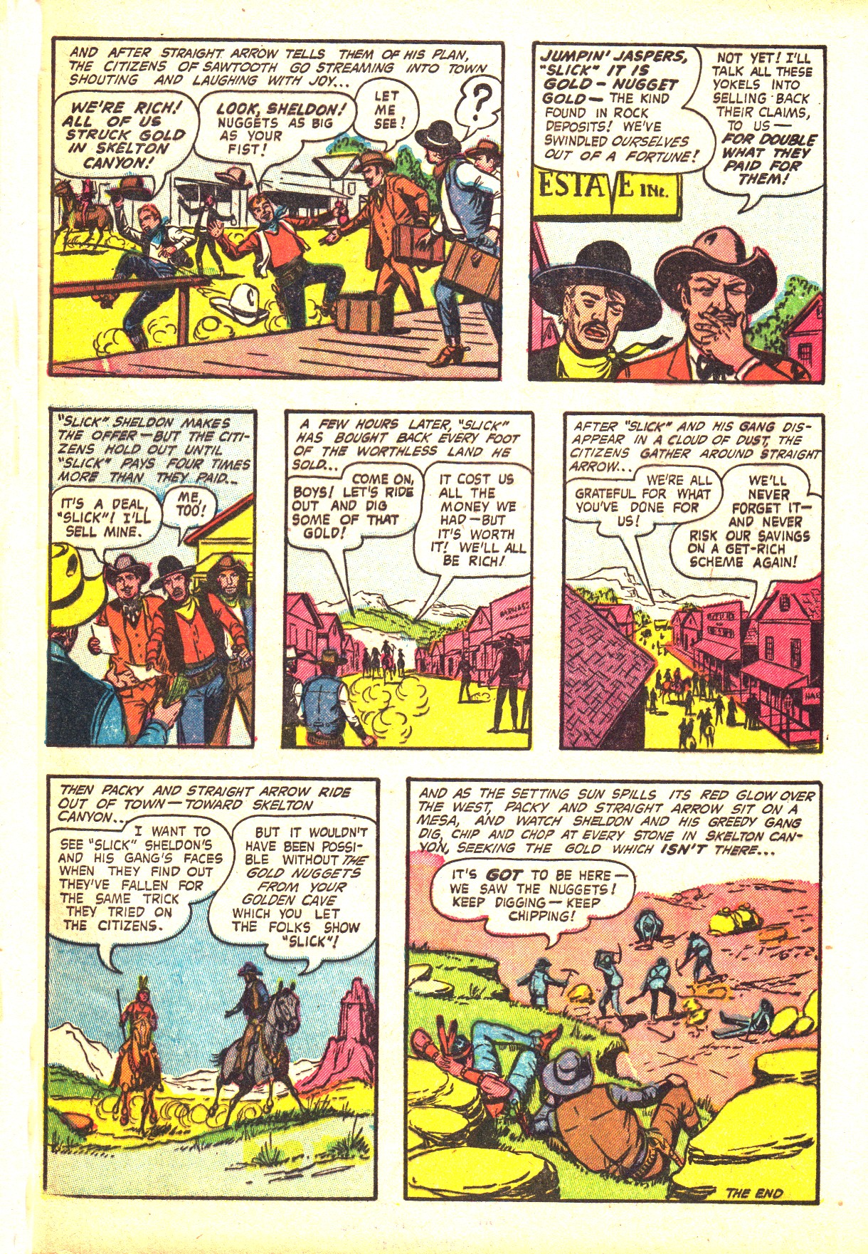 Read online Straight Arrow comic -  Issue #39 - 33