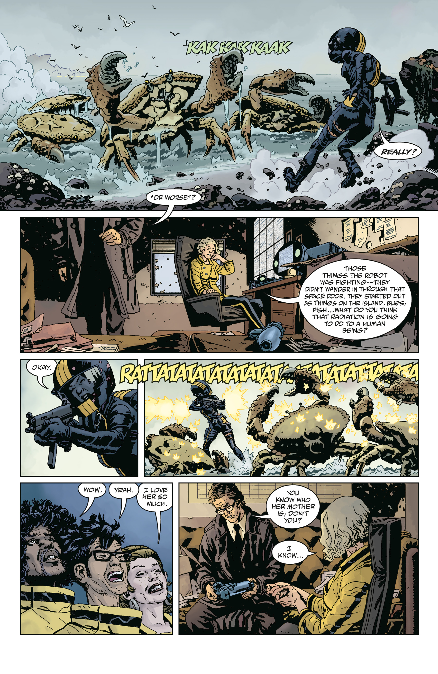 Read online Giant Robot Hellboy comic -  Issue #3 - 16