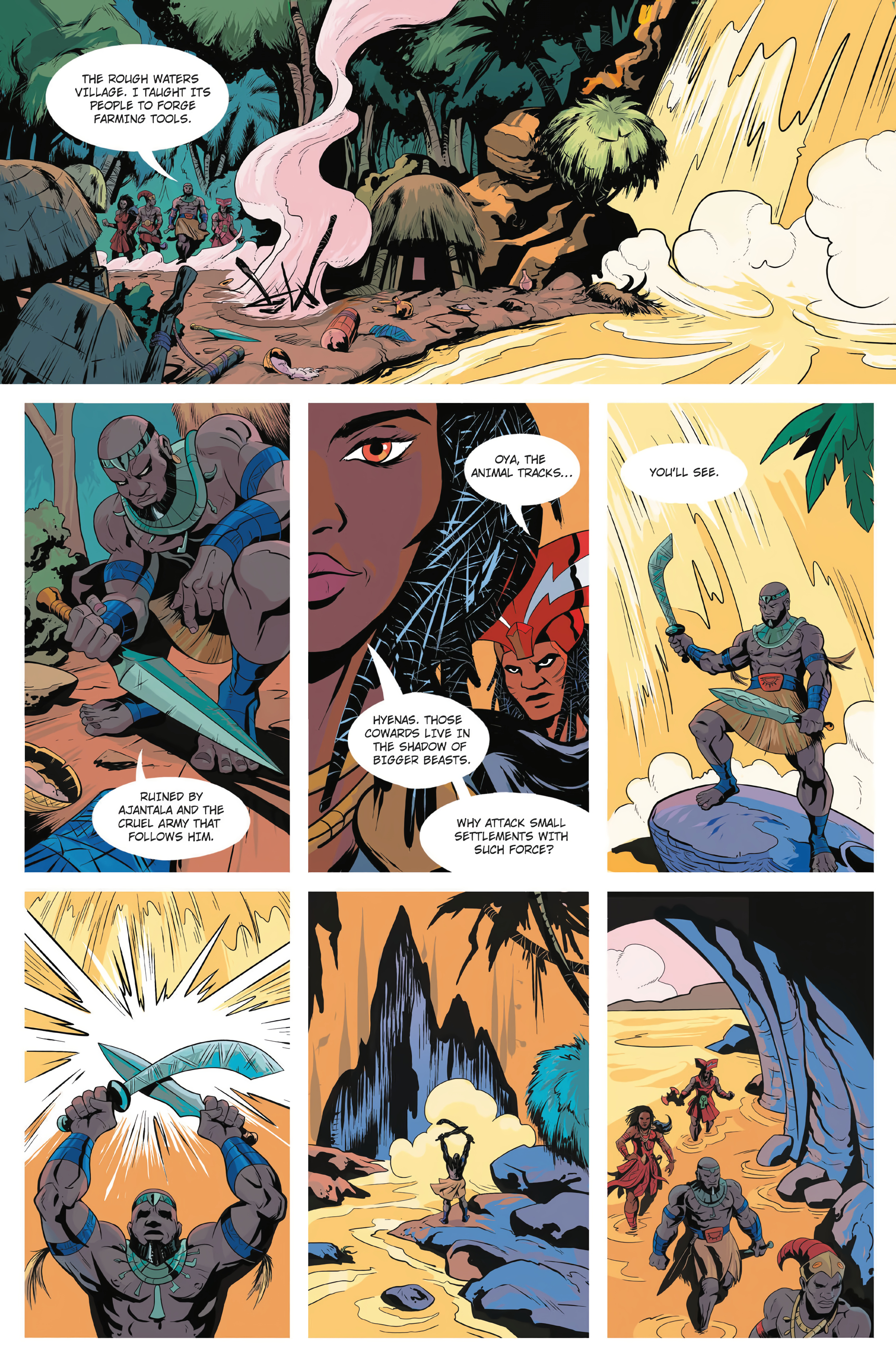 Read online Tales of the Orishas comic -  Issue # TPB - 47