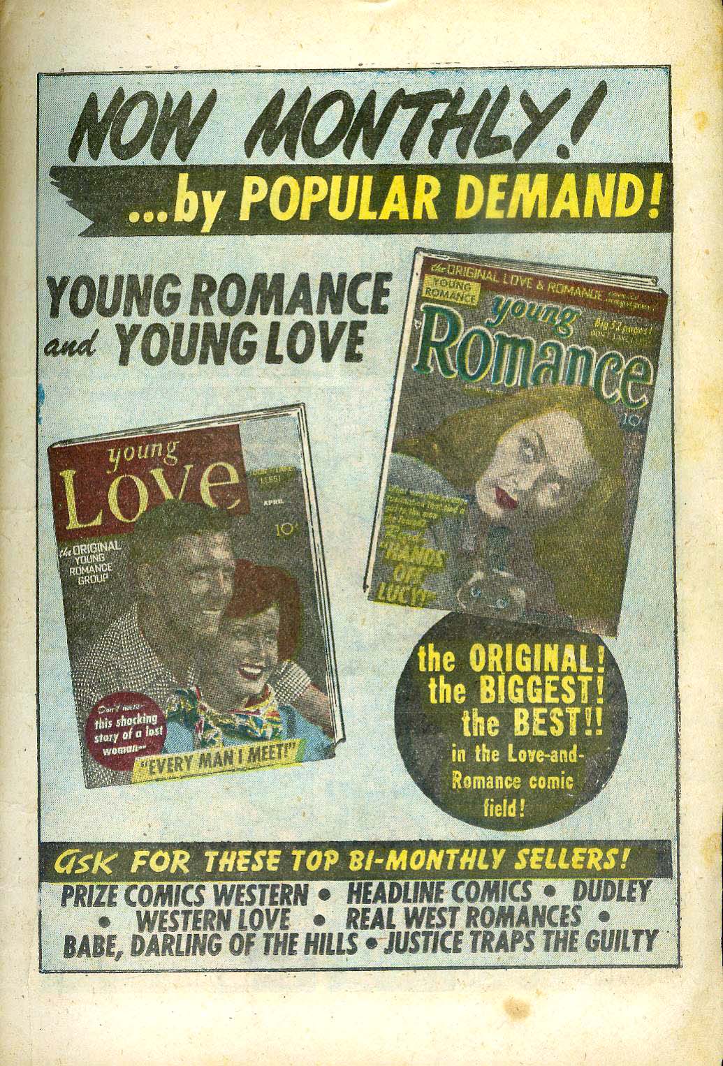 Read online Young Love (1949) comic -  Issue #8 - 11