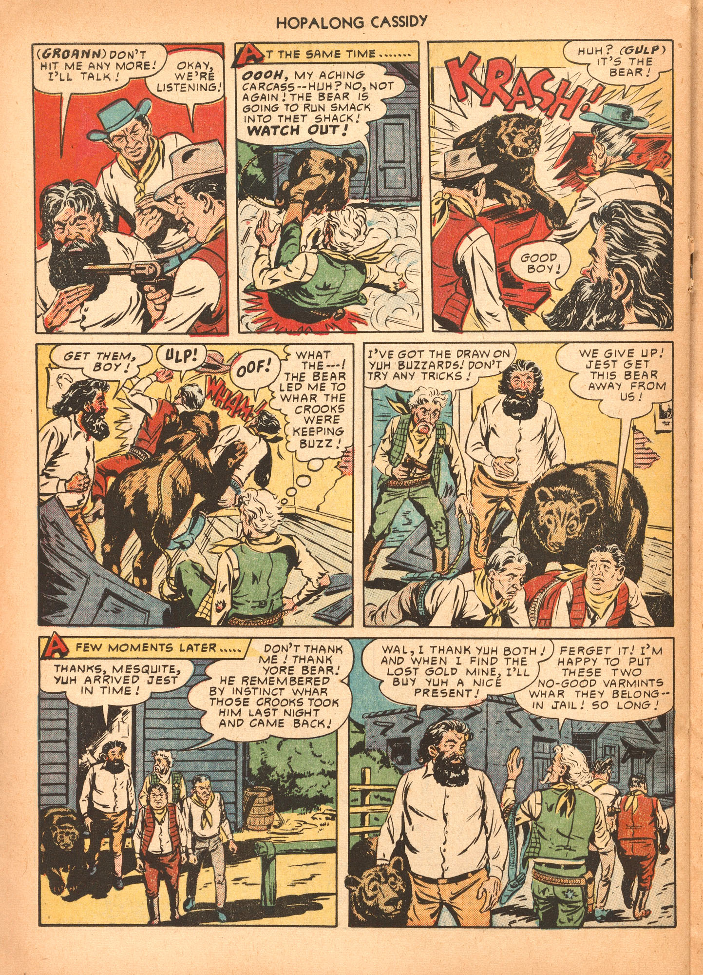 Read online Hopalong Cassidy comic -  Issue #47 - 32