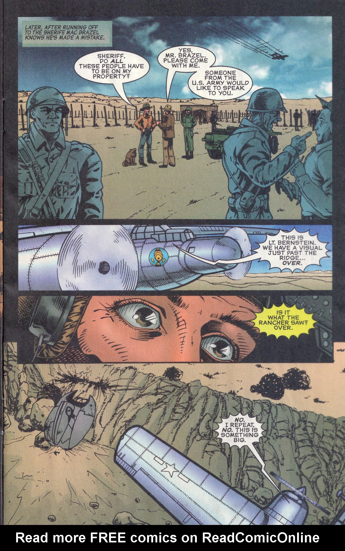 Read online Independence Day (1996) comic -  Issue #0 - 7