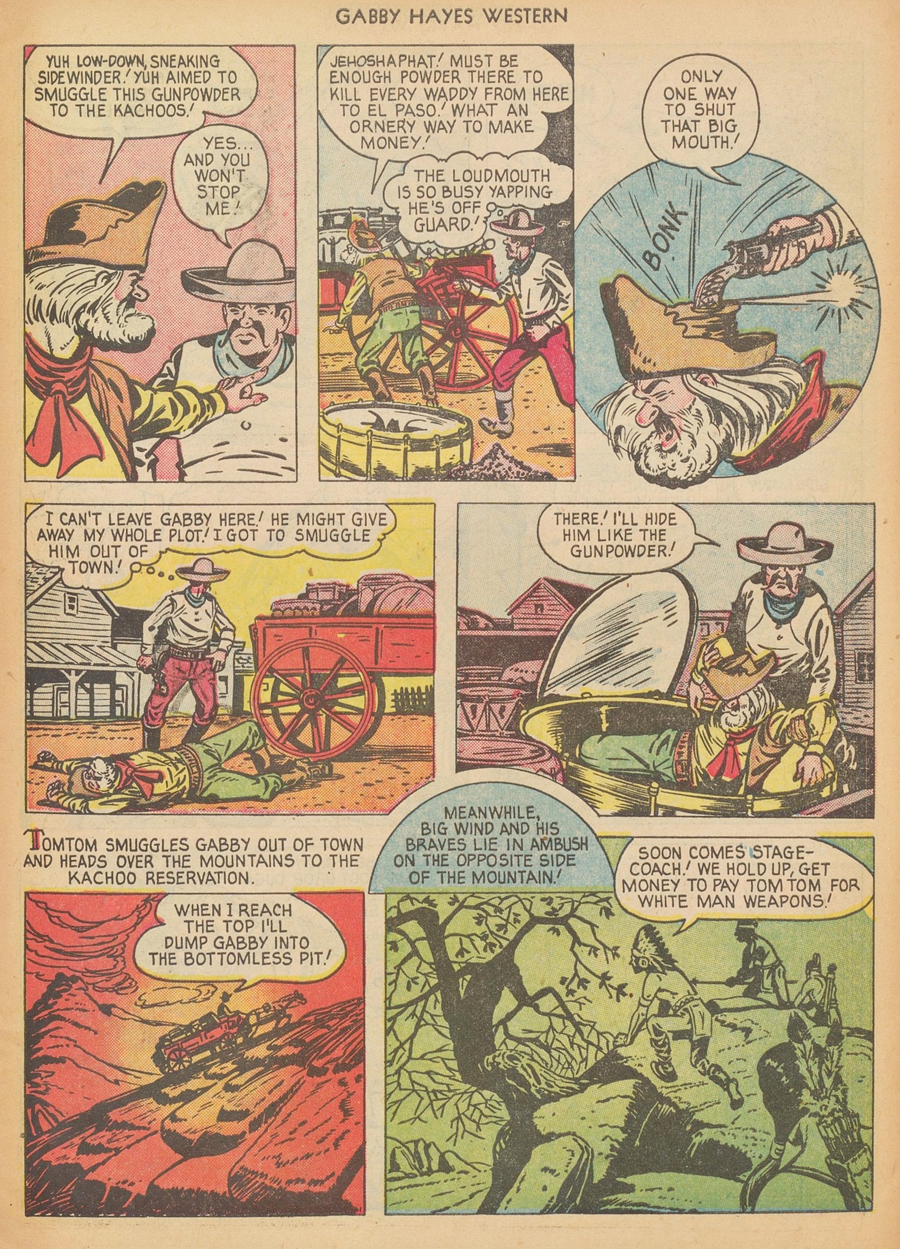 Read online Gabby Hayes Western comic -  Issue #31 - 7