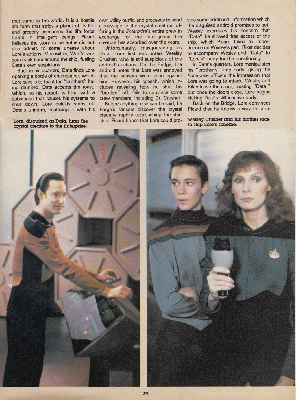 Read online Star Trek The Next Generation (1990) comic -  Issue #1 - 29
