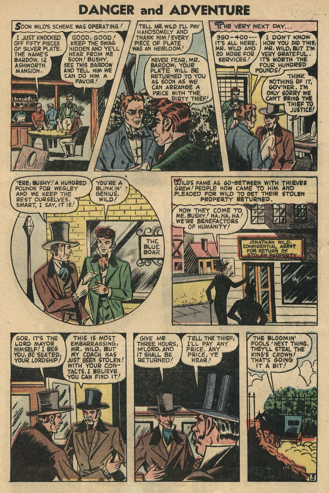 Read online Danger and Adventure comic -  Issue #22 - 29