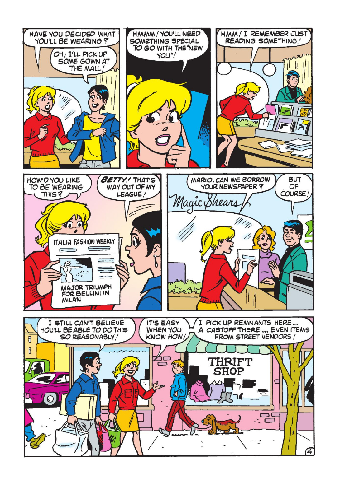 Read online World of Betty & Veronica Digest comic -  Issue #31 - 146