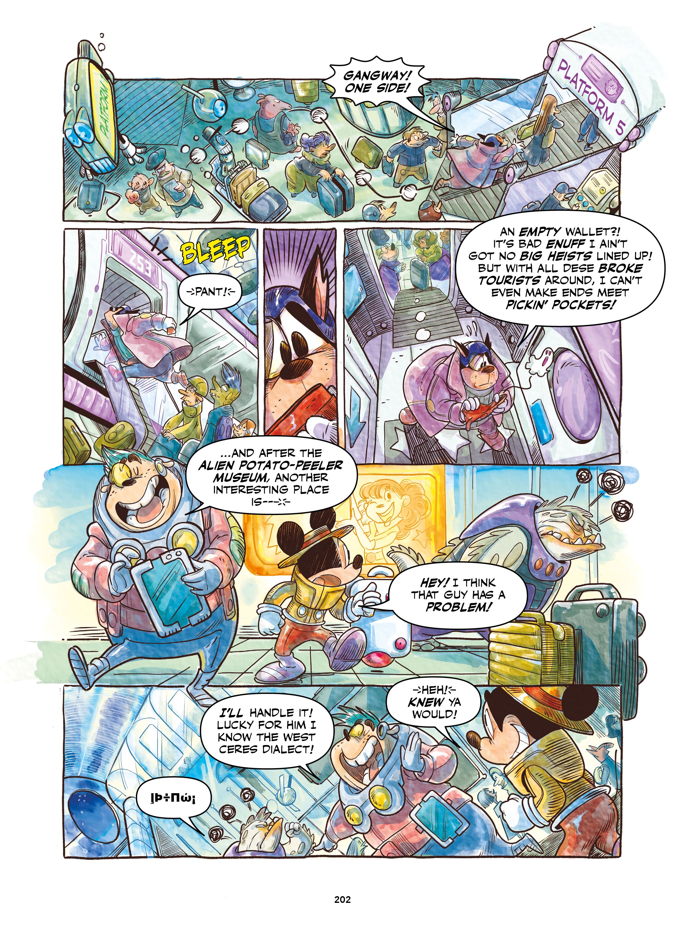 Read online Disney Once Upon a Mouse… In the Future comic -  Issue # TPB (Part 3) - 3