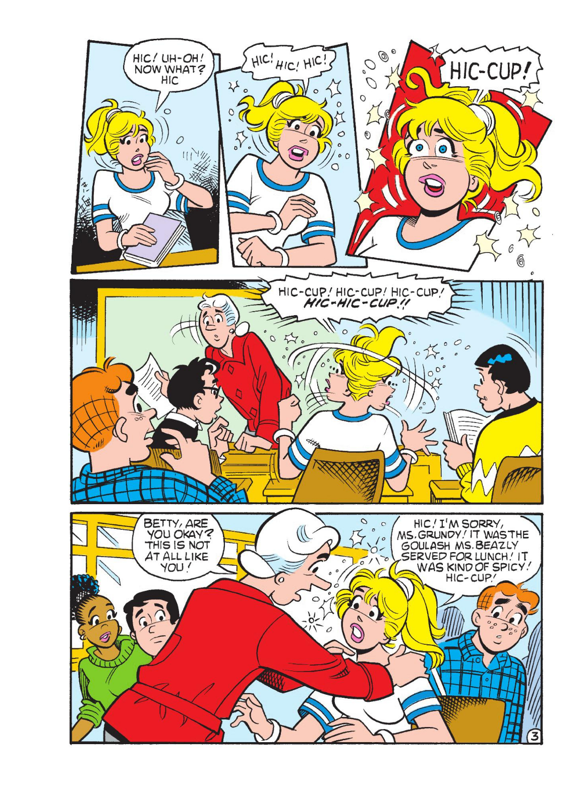 Read online World of Betty & Veronica Digest comic -  Issue #18 - 171