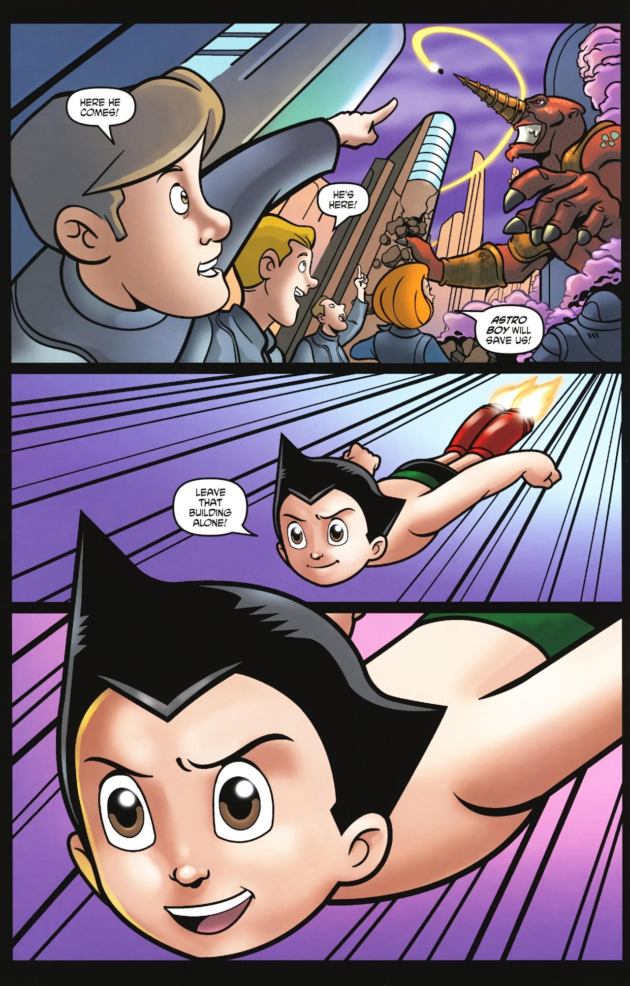 Read online Astro Boy: The Movie: Official Movie Prequel comic -  Issue #1 - 5