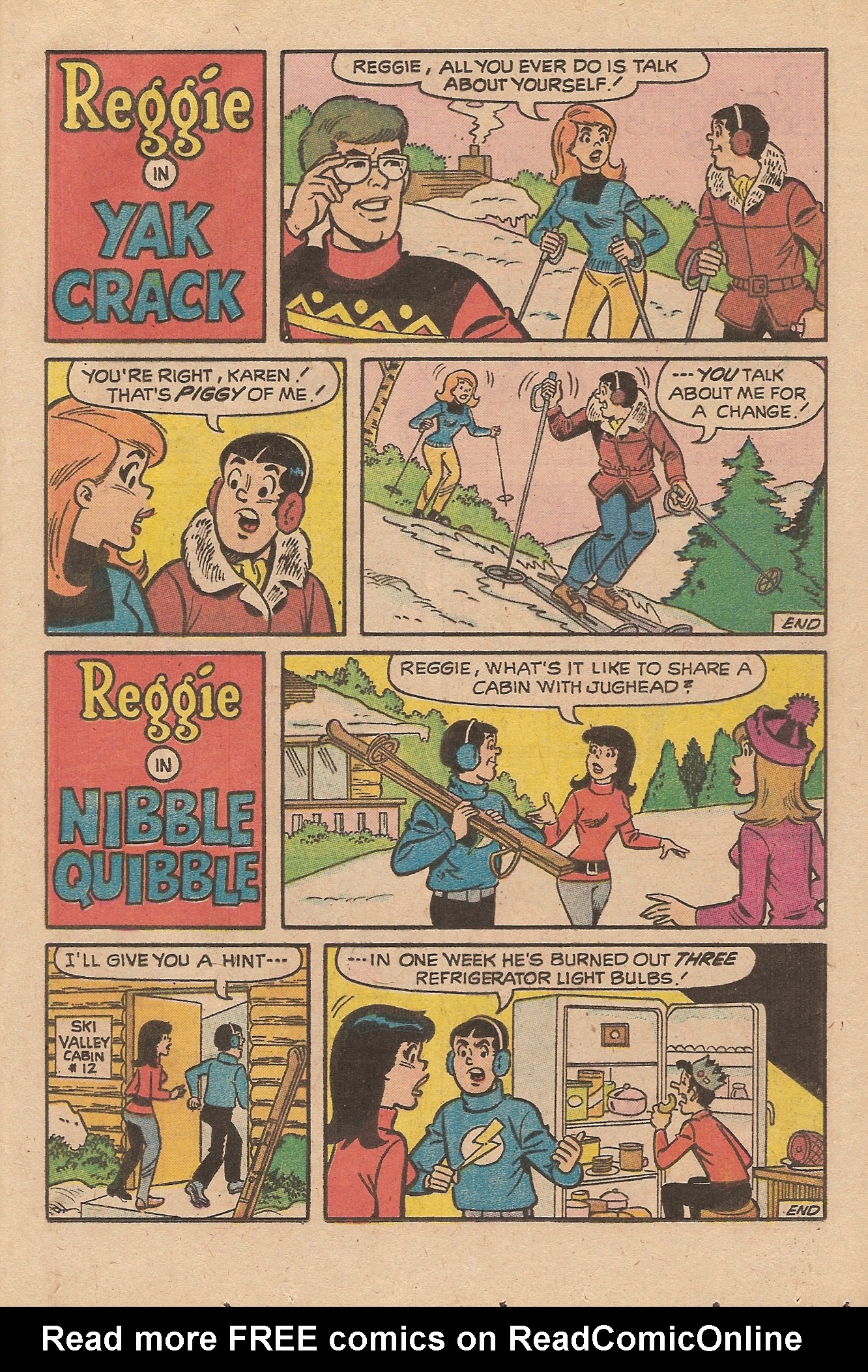 Read online Reggie's Wise Guy Jokes comic -  Issue #25 - 17