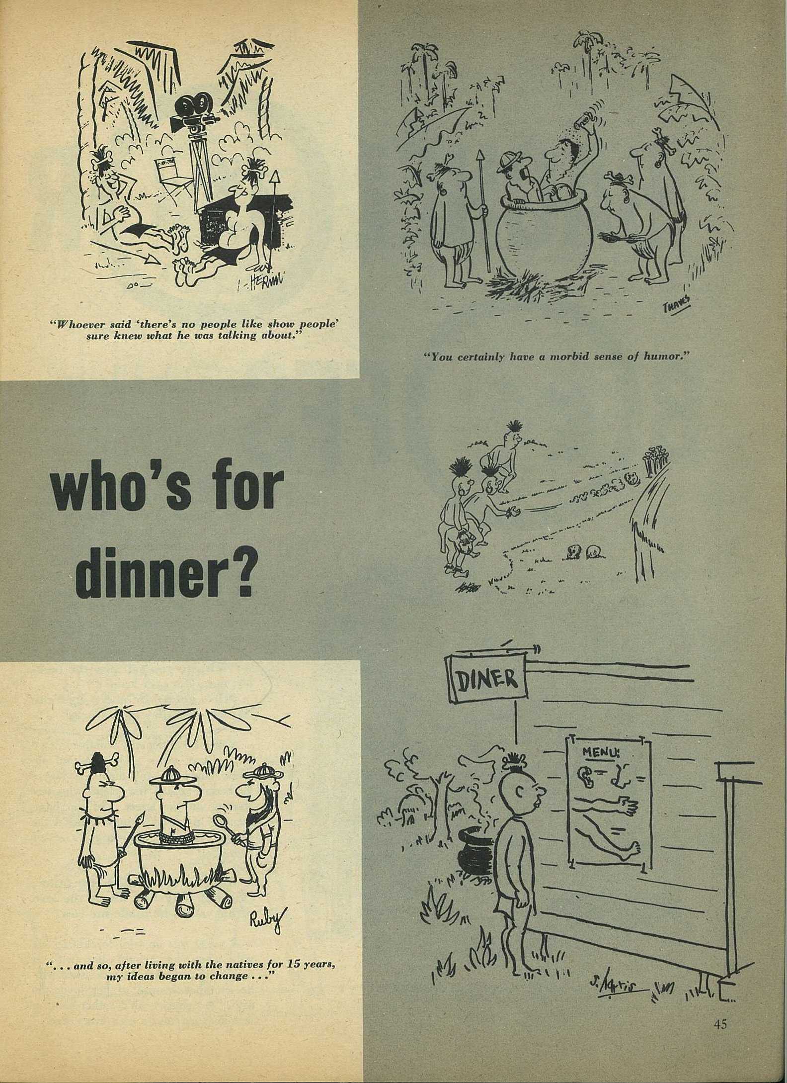 Read online Cartoons and Gags comic -  Issue #5 - 45