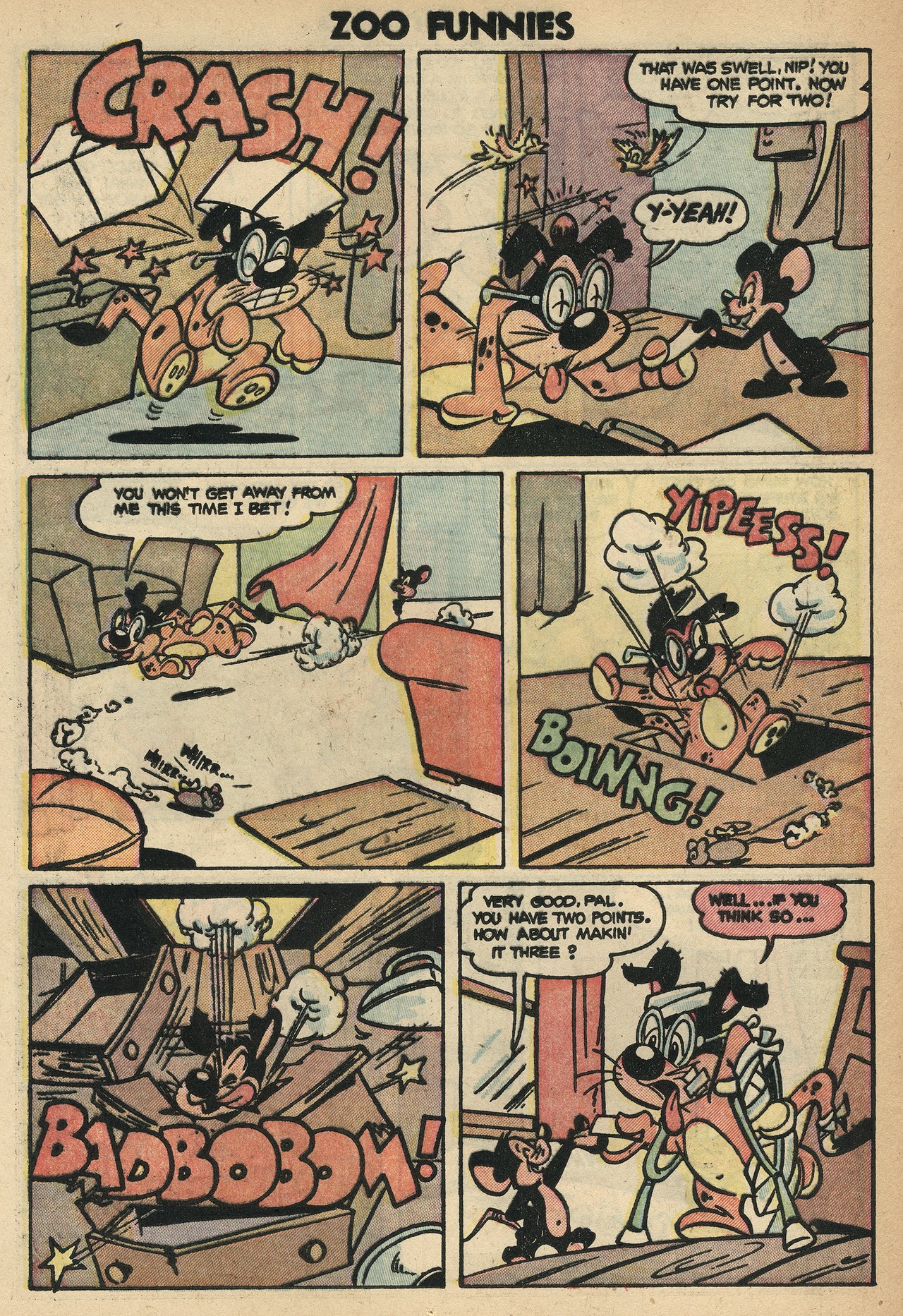 Read online Zoo Funnies comic -  Issue #5 - 12