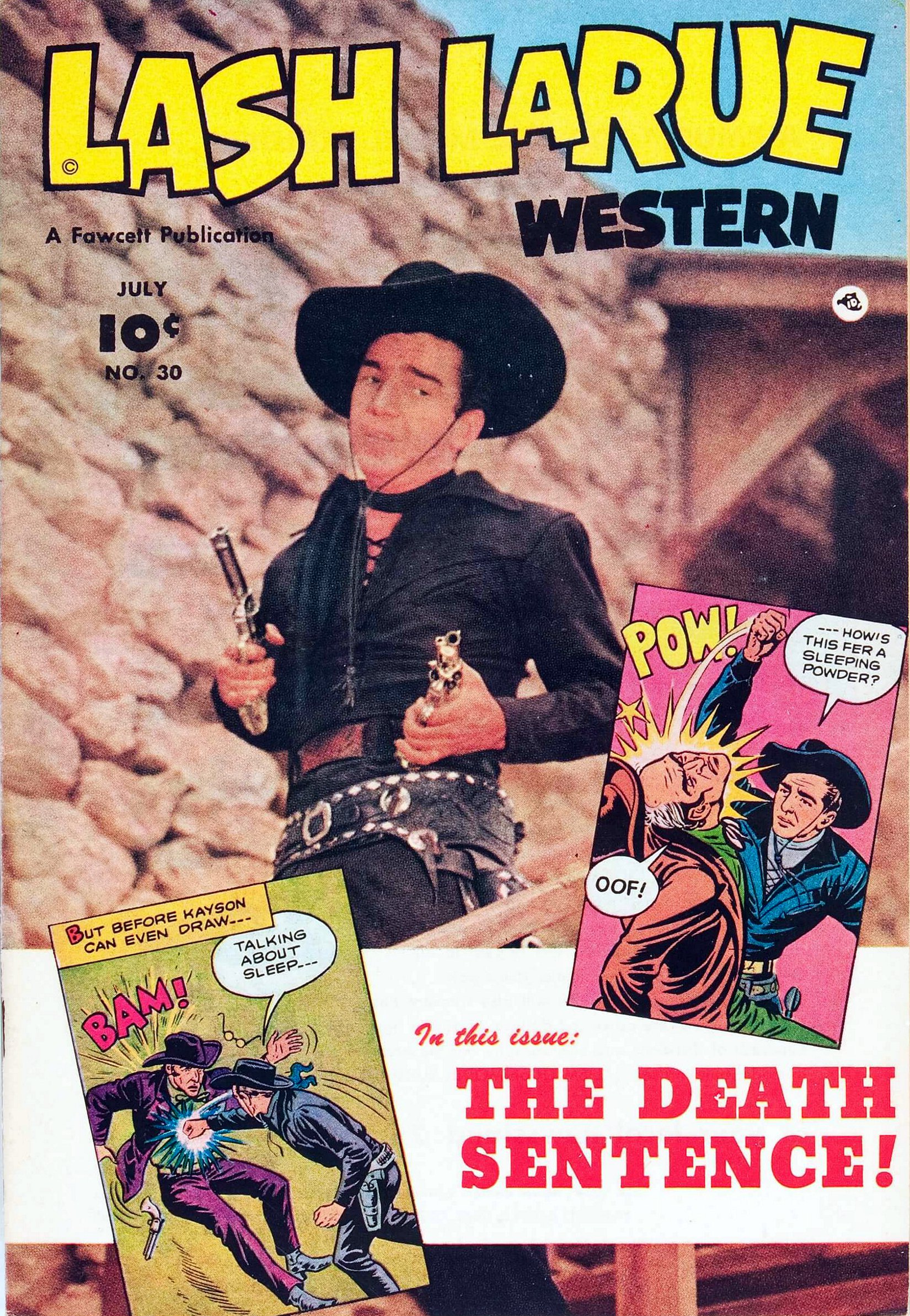 Read online Lash Larue Western (1949) comic -  Issue #30 - 1